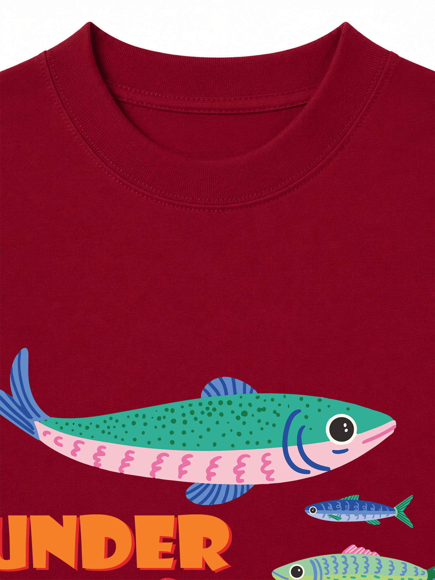 Áo Thun Relaxed Fit Tshirt Tropical Sardine