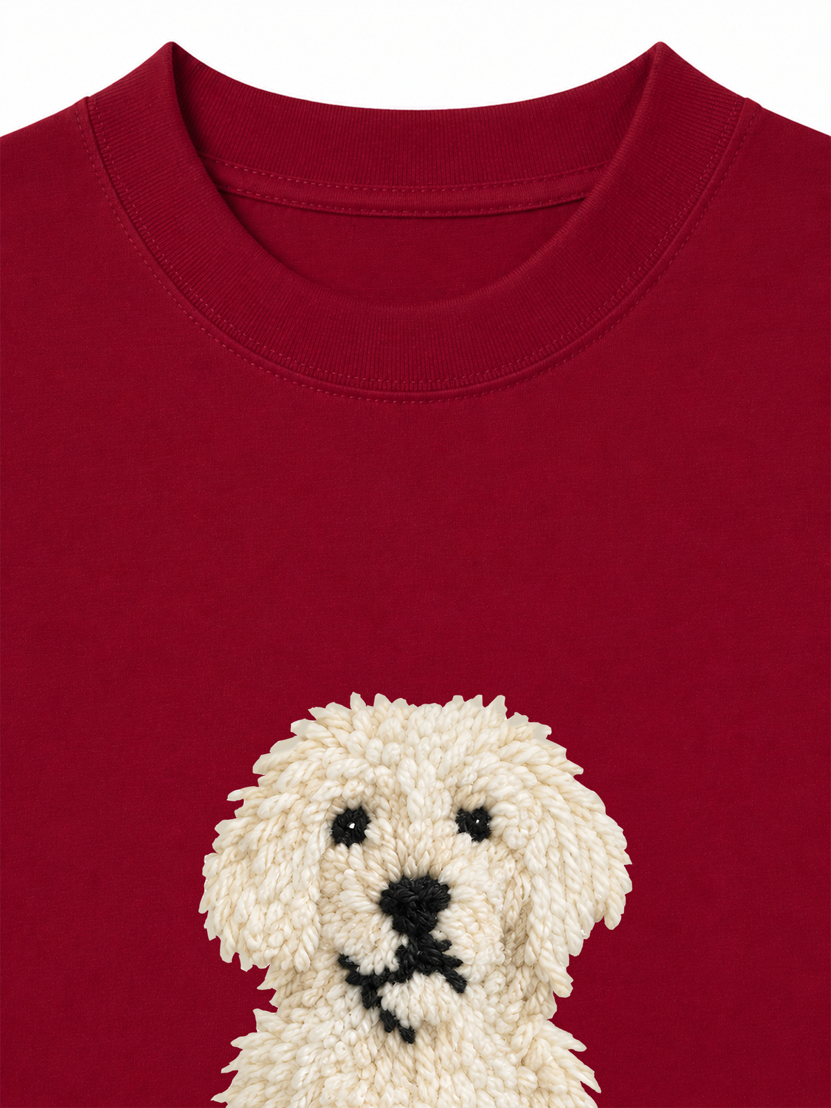 Áo Thun Relaxed Fit White Puppy