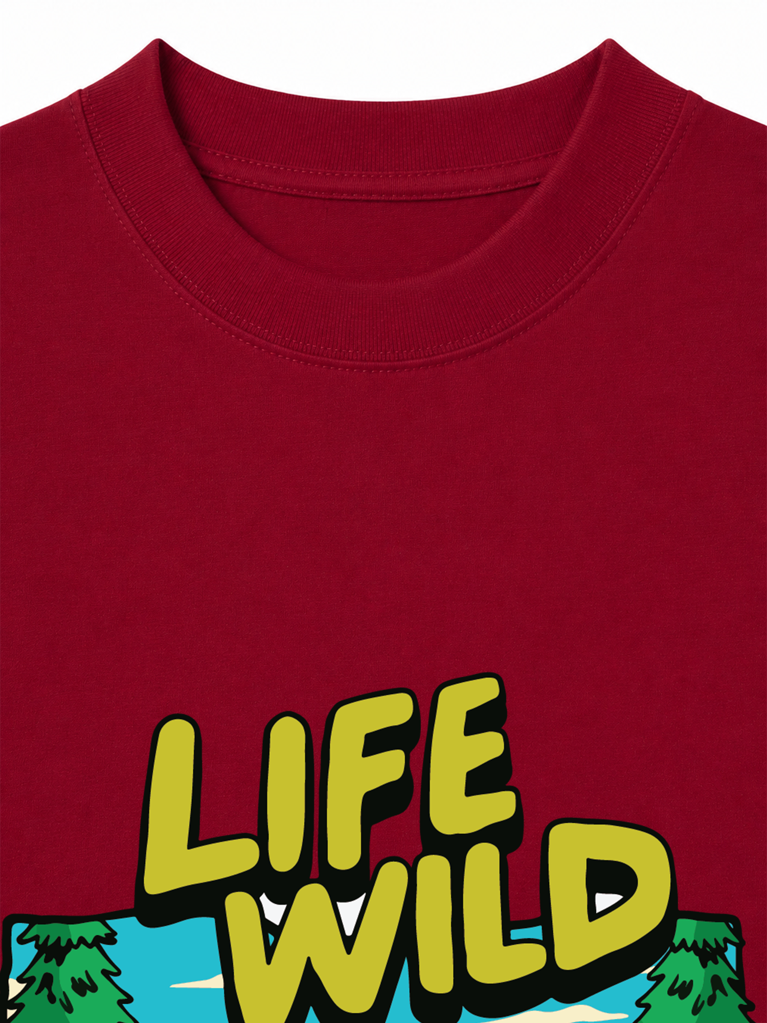Áo Thun Relaxed Fit Adventure Life Wild