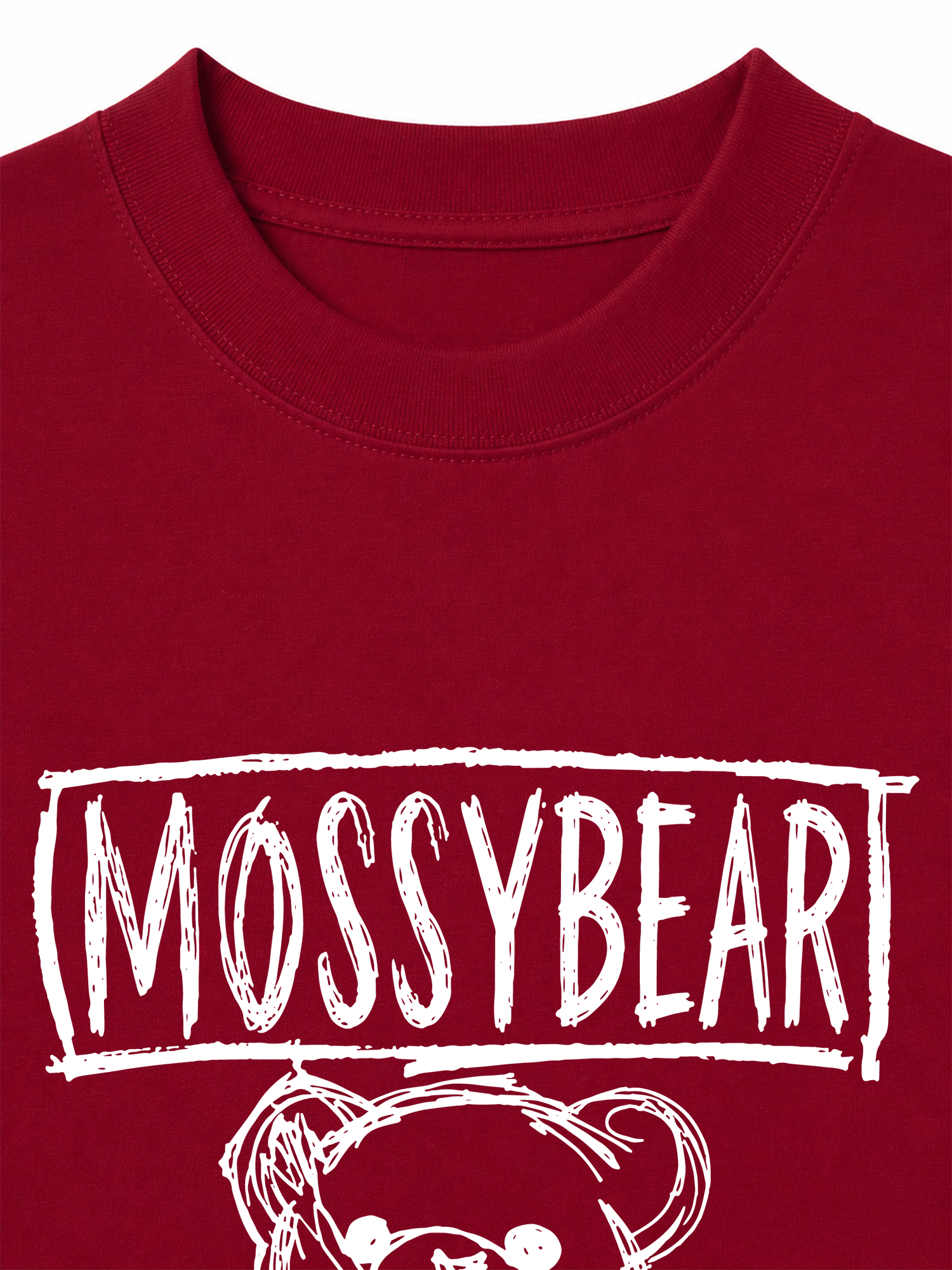 Áo Thun Relaxed Fit Mossy Bear Basic Bear