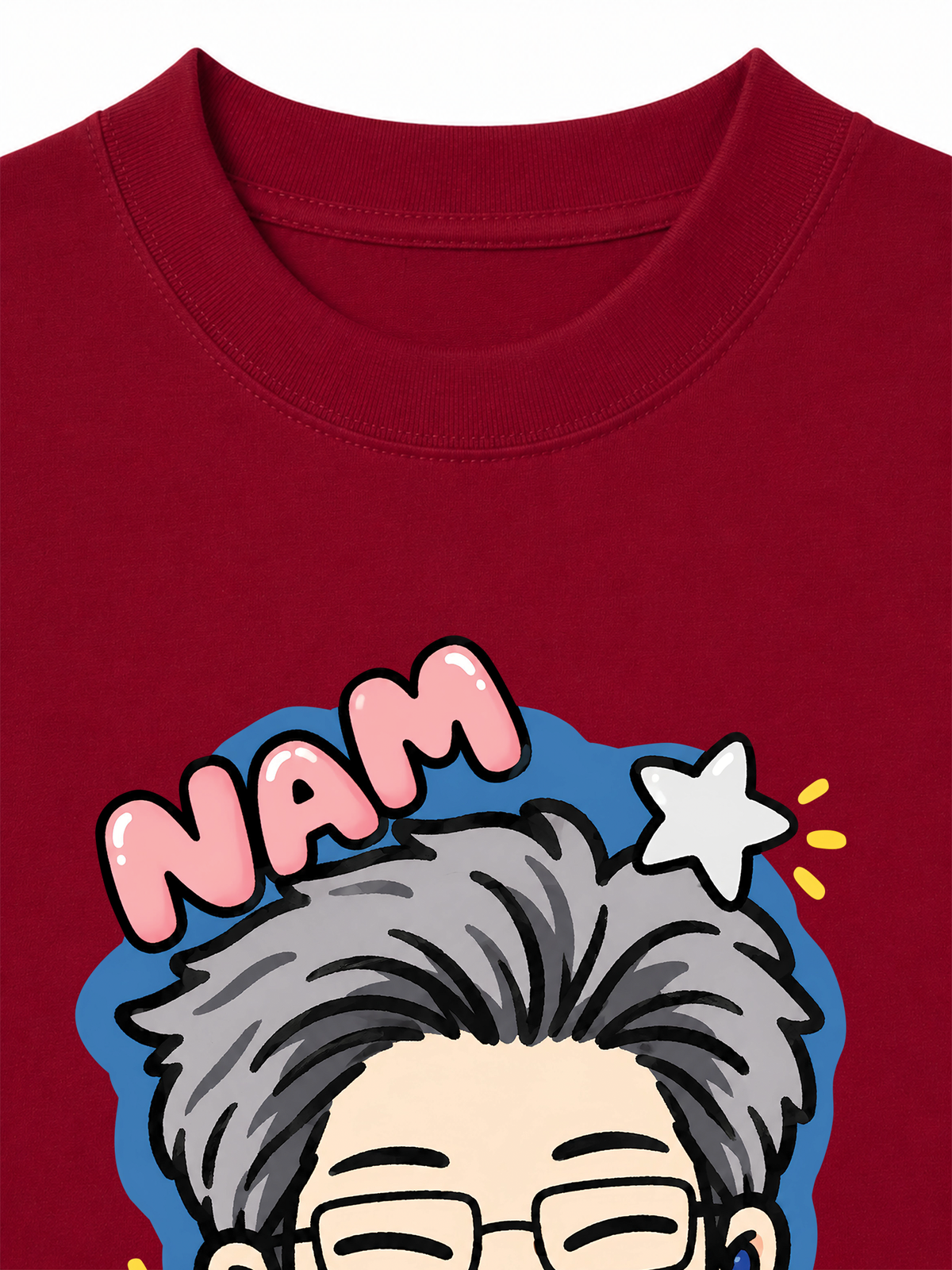 Áo Thun Relaxed Fit RM Chibi