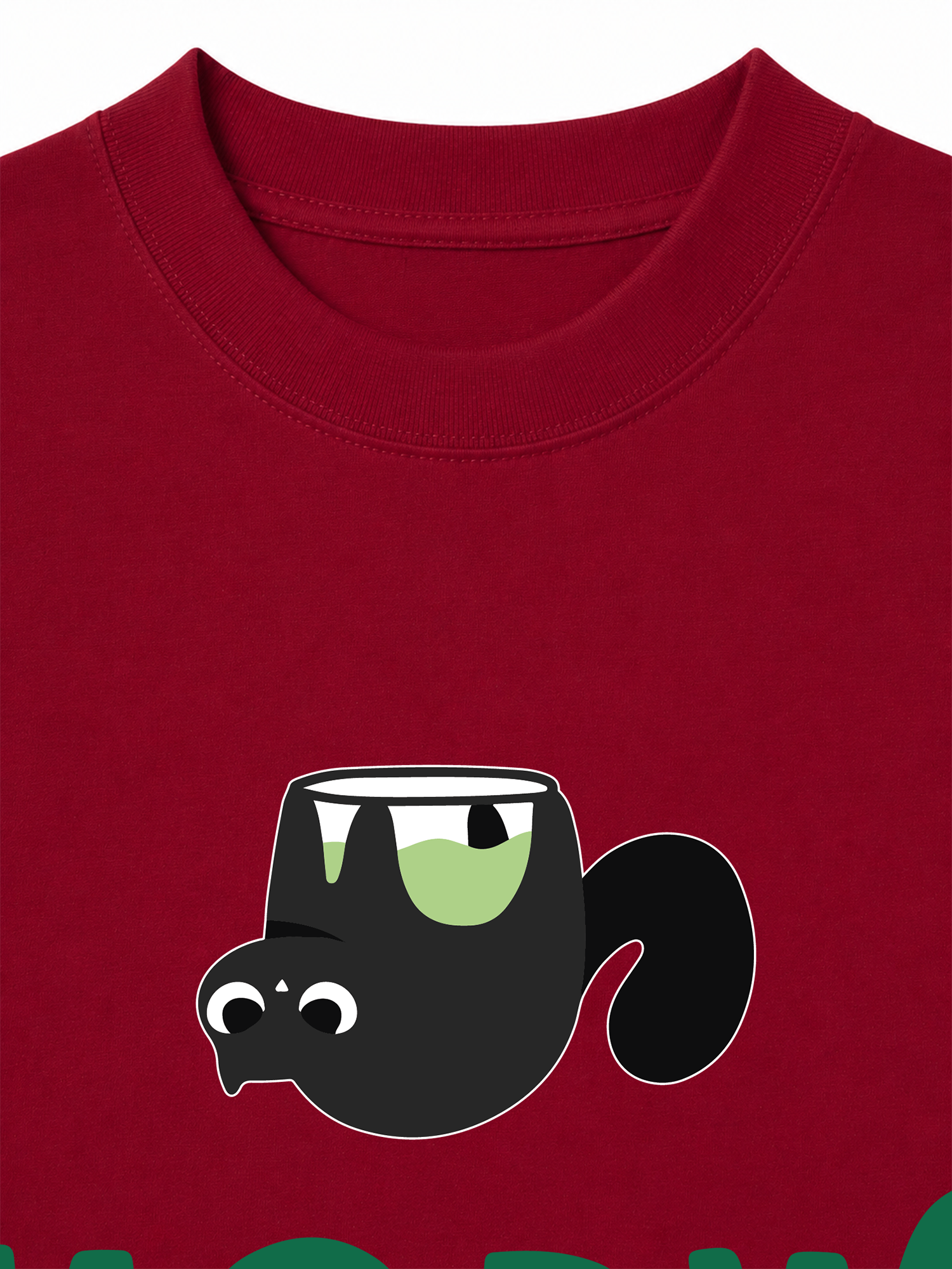 Áo Thun Relaxed Fit Soft Paw Meaw-tcha