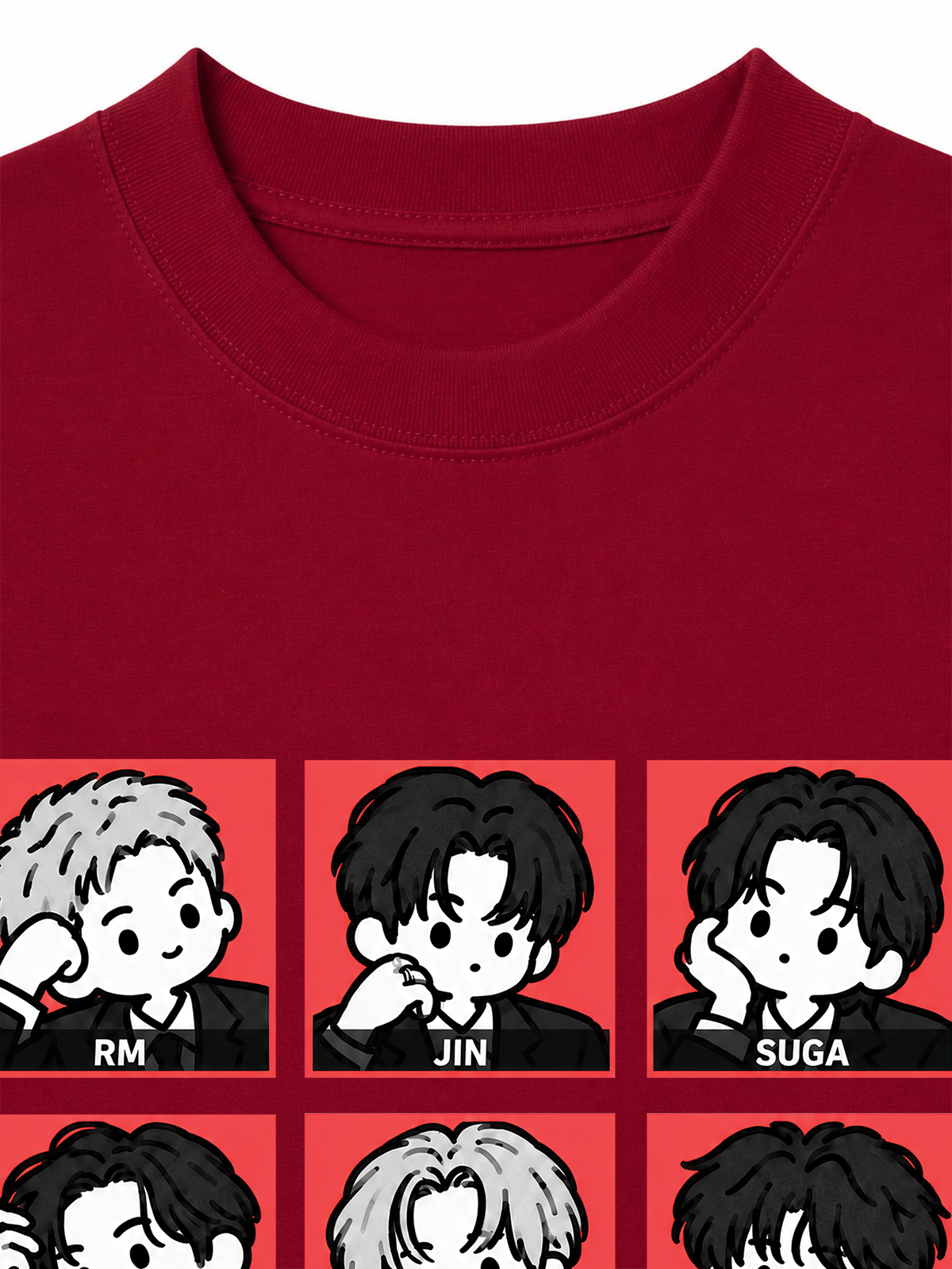 Áo Thun Relaxed Fit Bangtan Boys