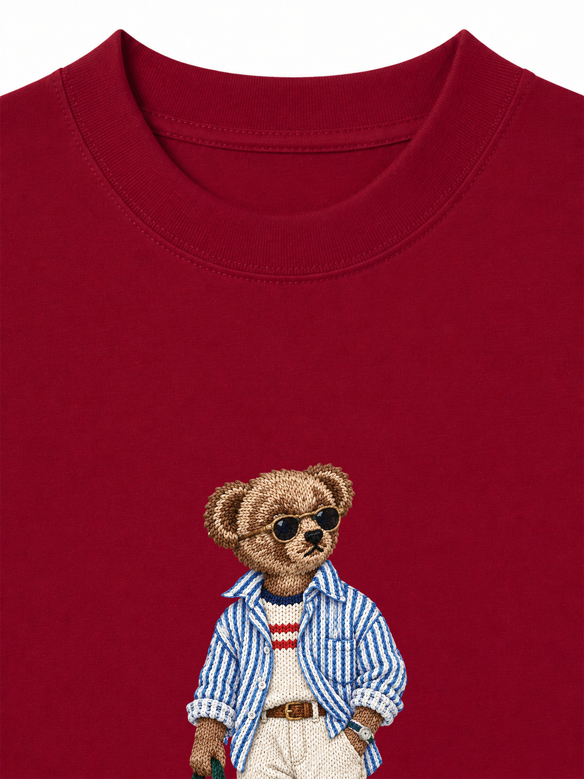 Áo Thun Relaxed Fit Bear Quiet Luxury