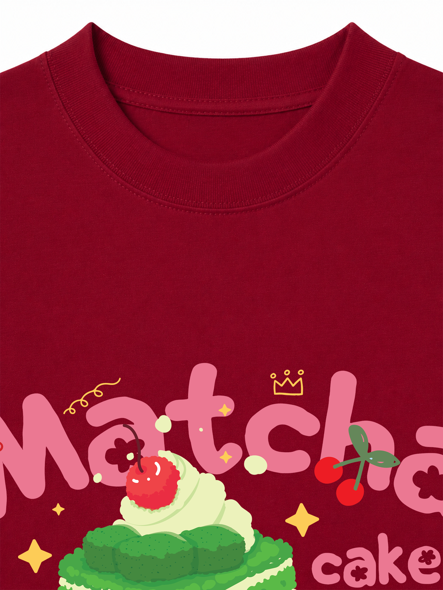 Áo Thun Relaxed Fit Matcha Cake