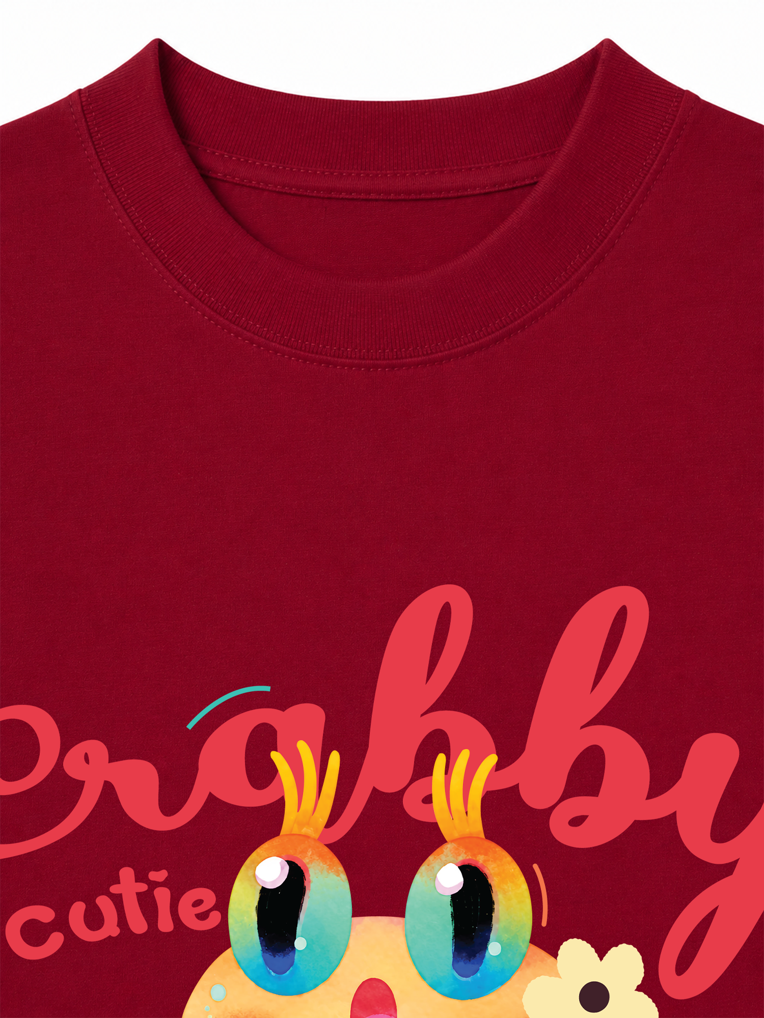 Áo Thun Relaxed Fit Tropical Crabby Cutie