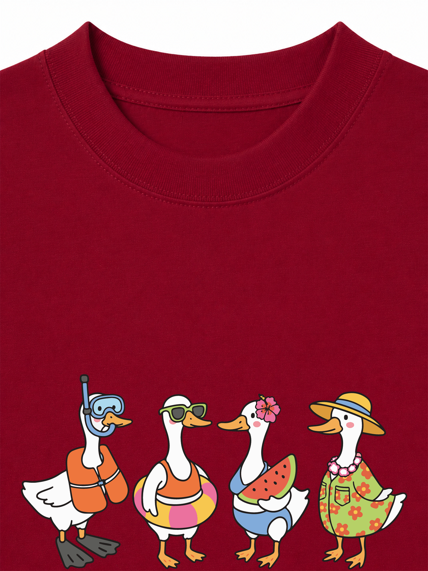 Áo Thun Relaxed Fit Tshirt Tropical Just A Silly Goose