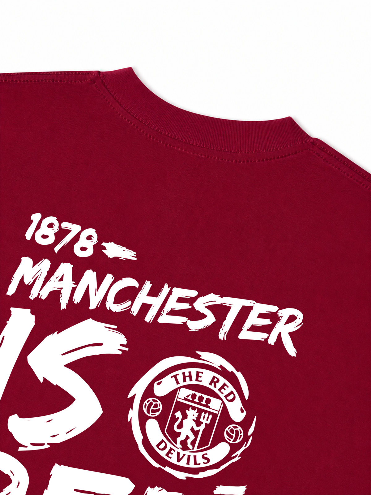 Áo Thun Relaxed Fit  Manchester Is Red