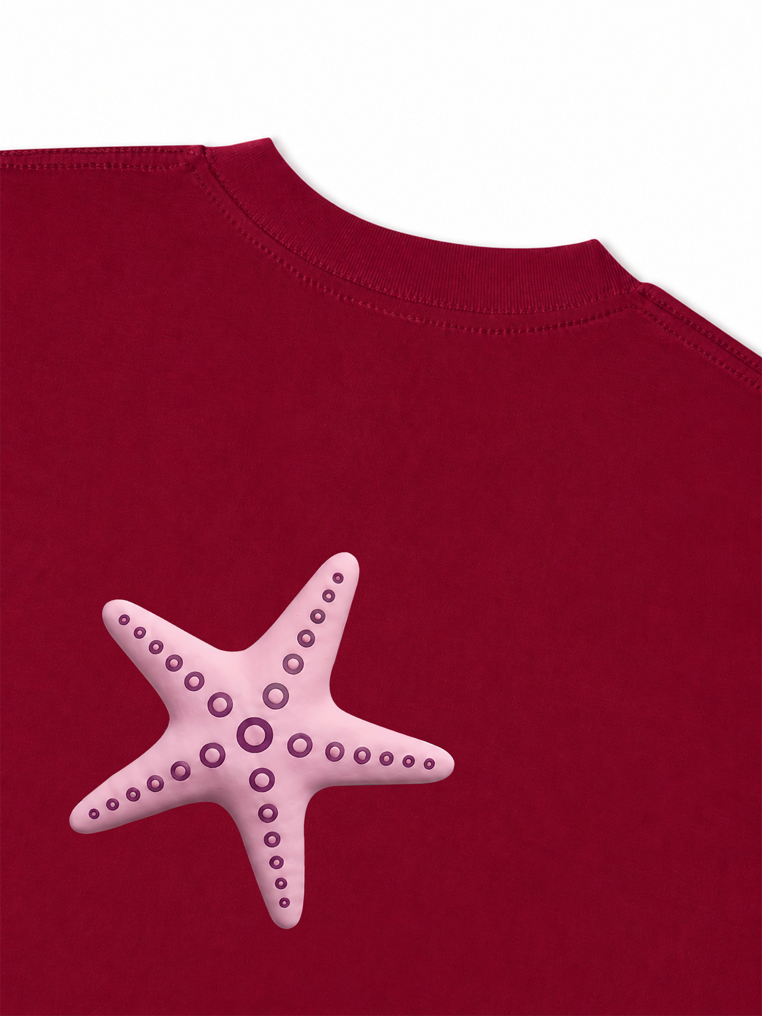 Áo Thun Relaxed Fit Inside Ocean Pink StarFish