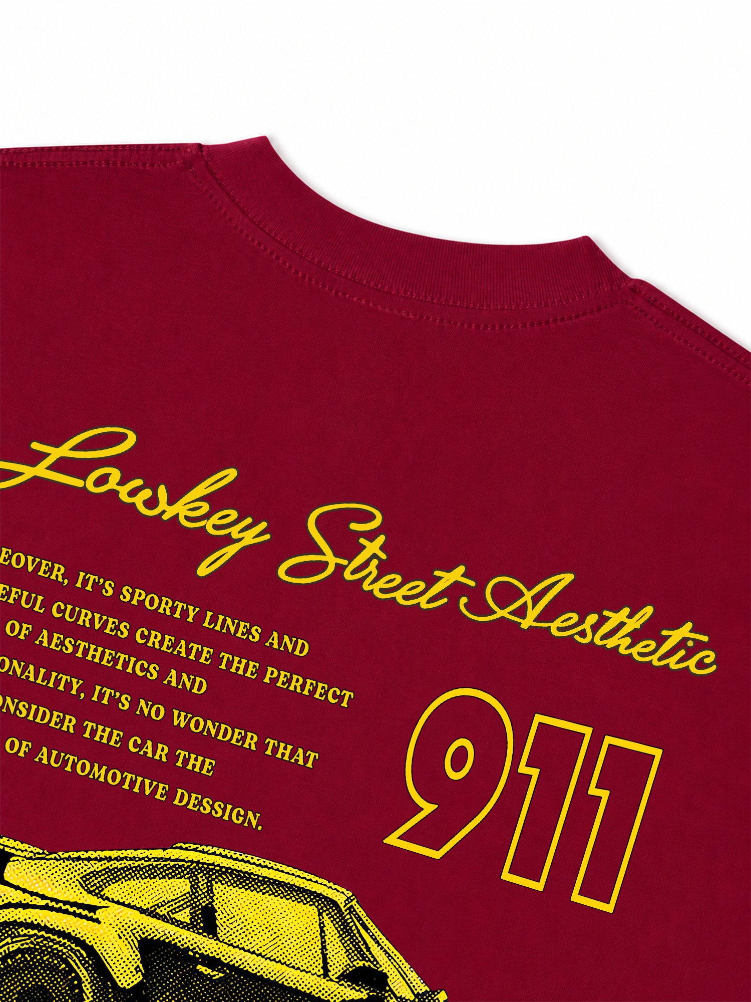 Áo Thun Relaxed Fit Lowkey Street Aesthetic 911