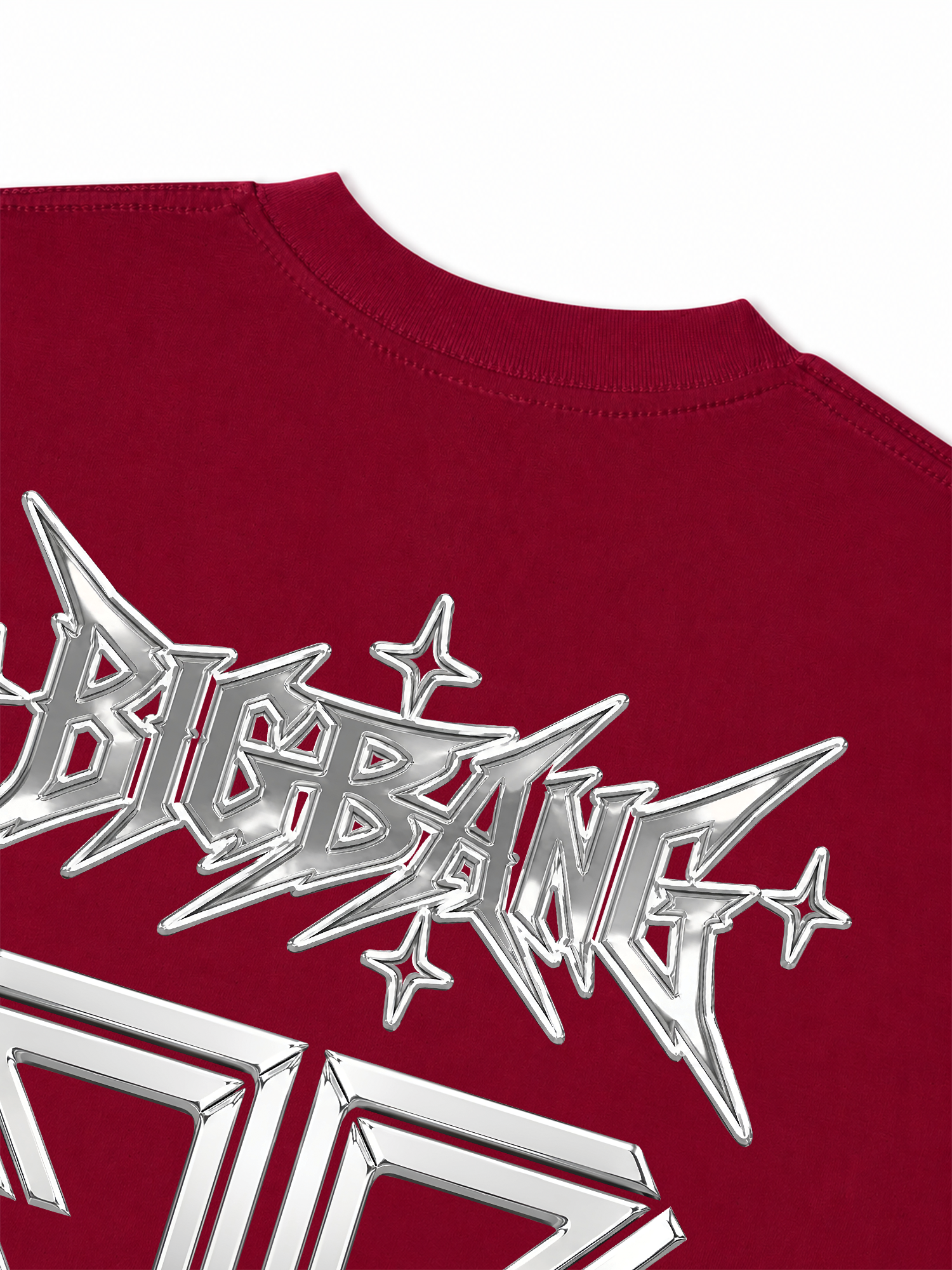 Áo Thun Relaxed Fit  Silver Big Bang