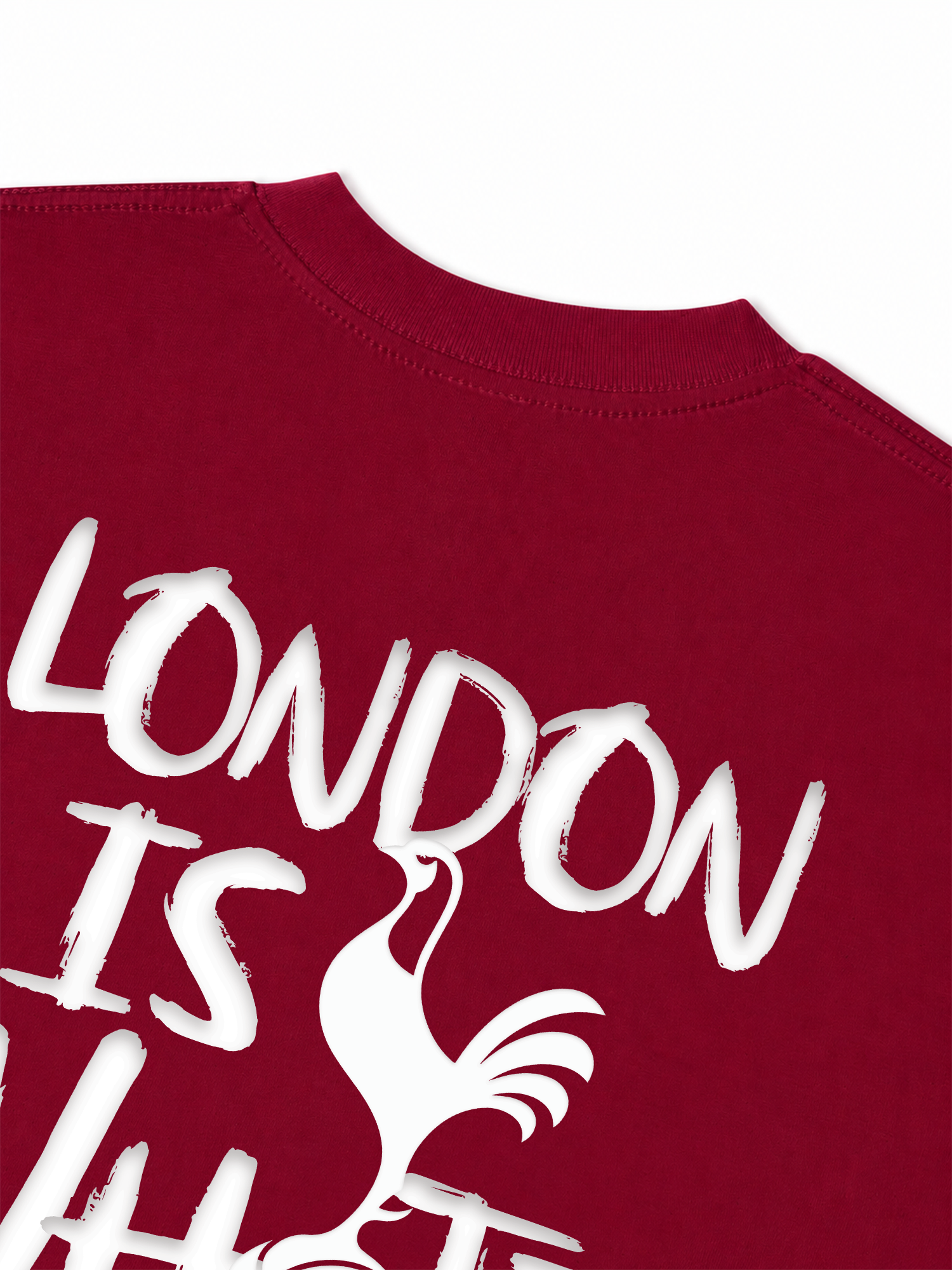Áo Thun Relaxed Fit London Is White