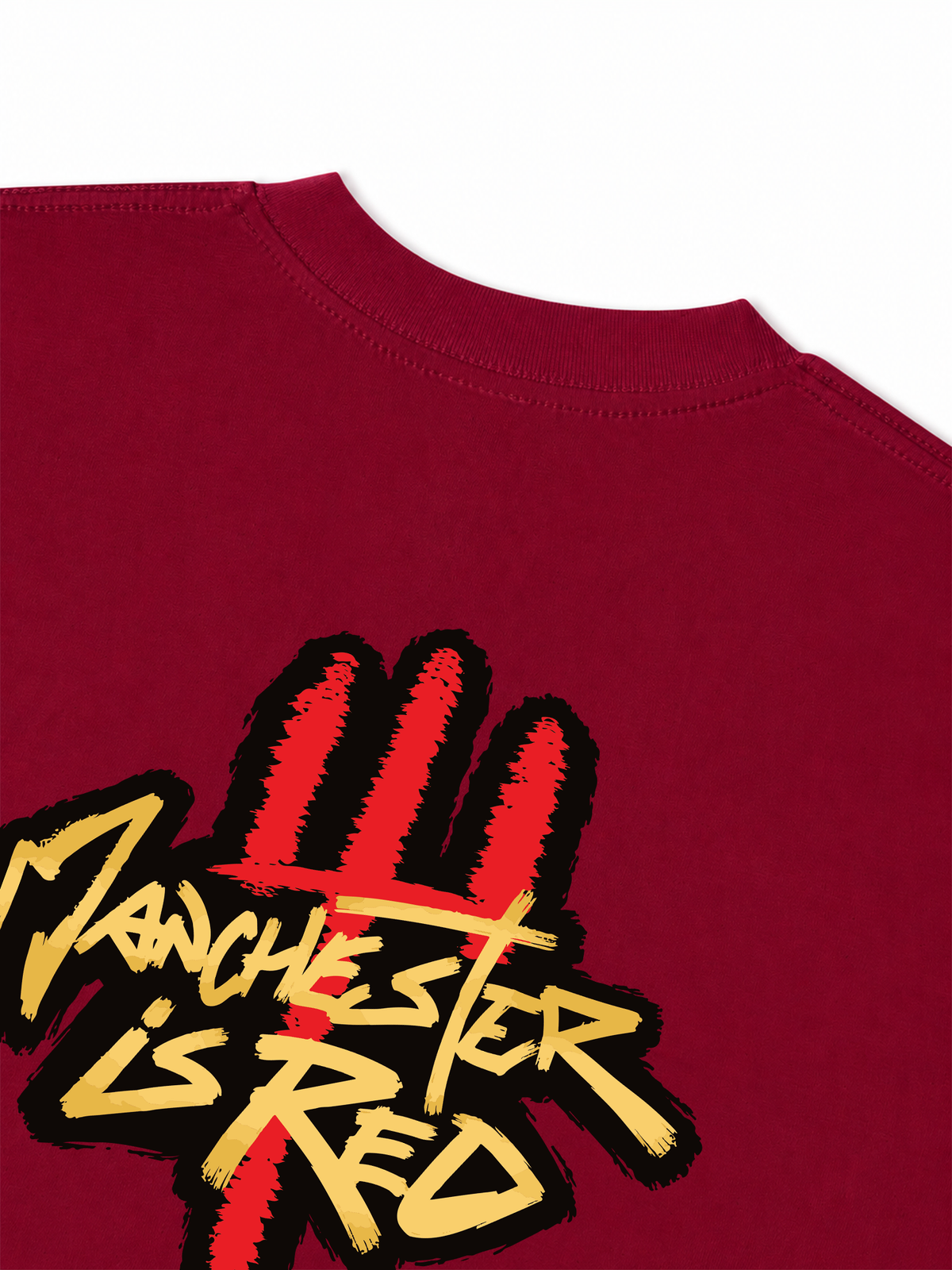 Áo Thun Relaxed Fit  Vintage Manchester Is Red