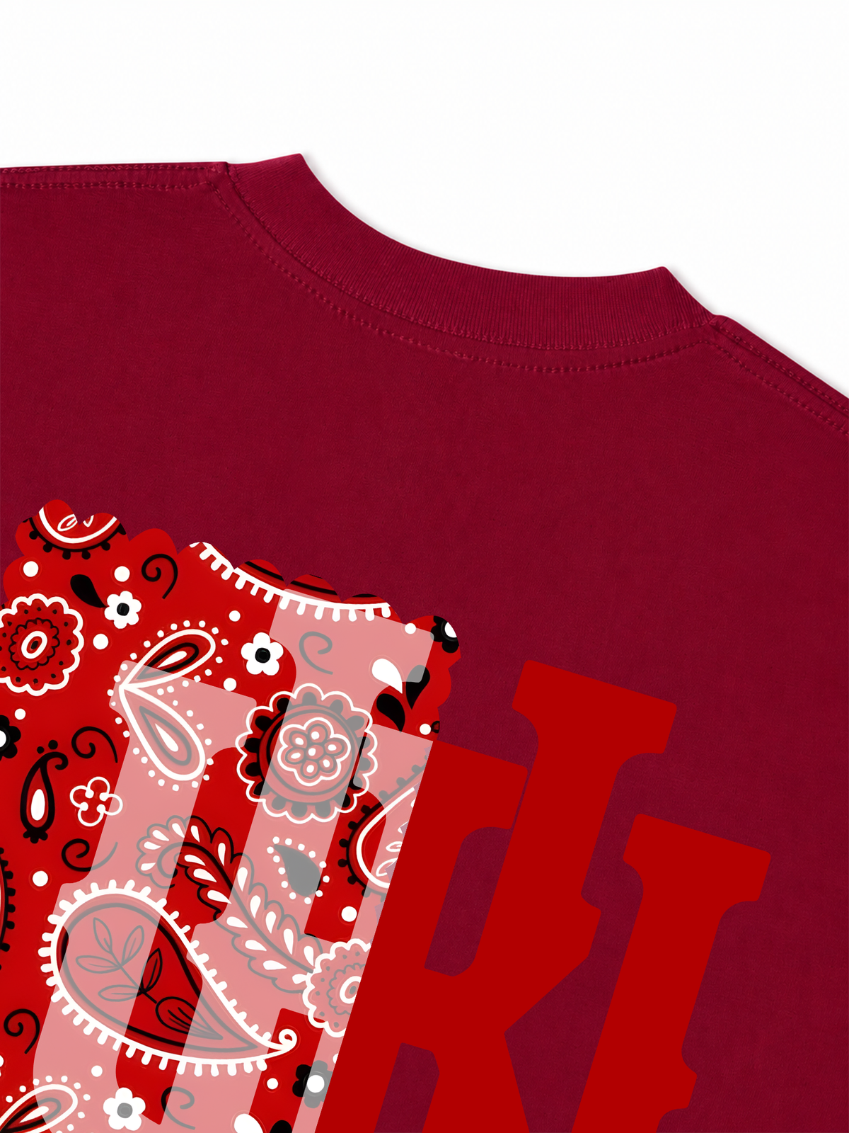 Áo Thun Relaxed Fit Master Baseball Red Bandana