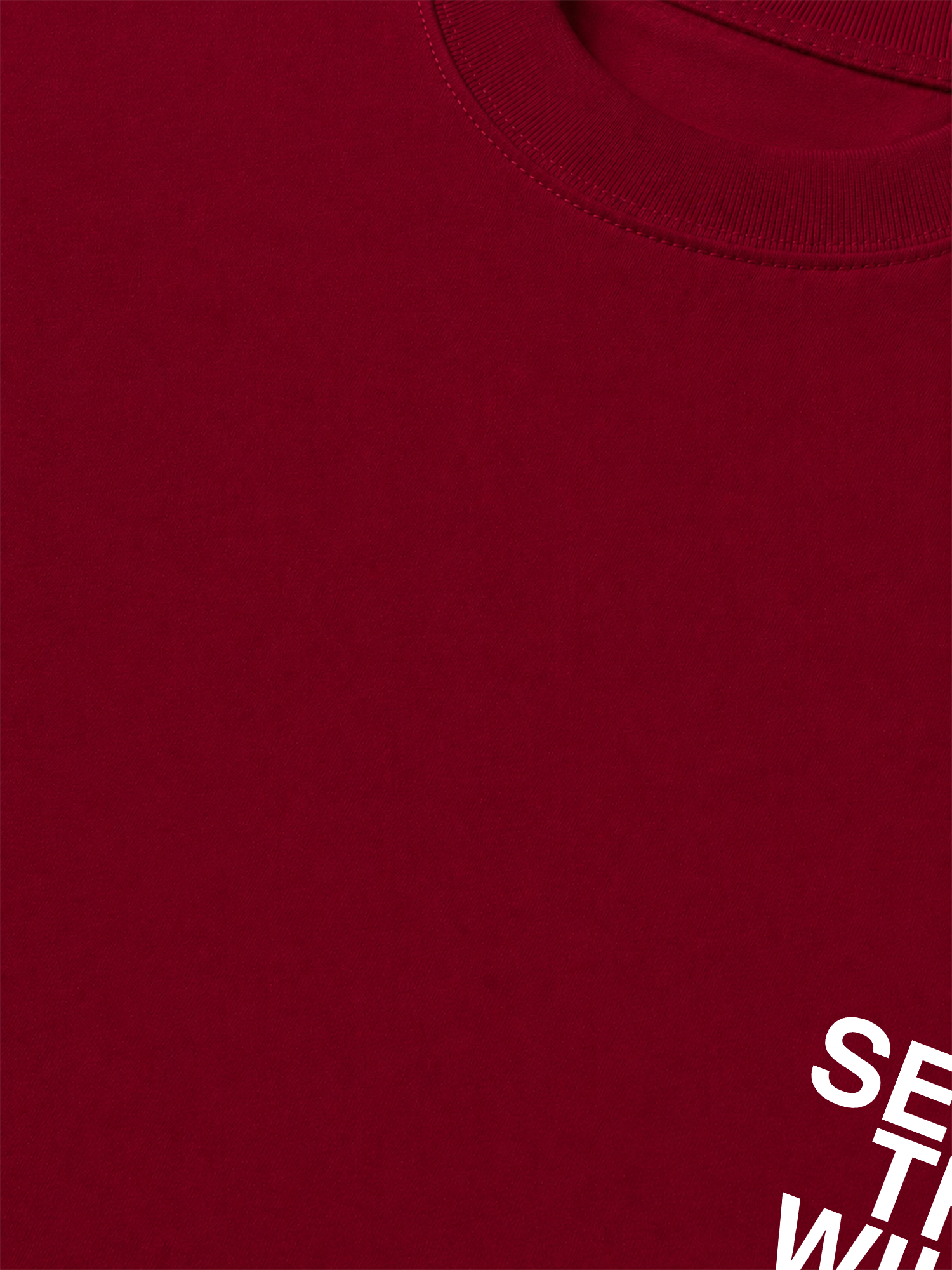 Áo Thun Relaxed Fit Adventure STW Red Night