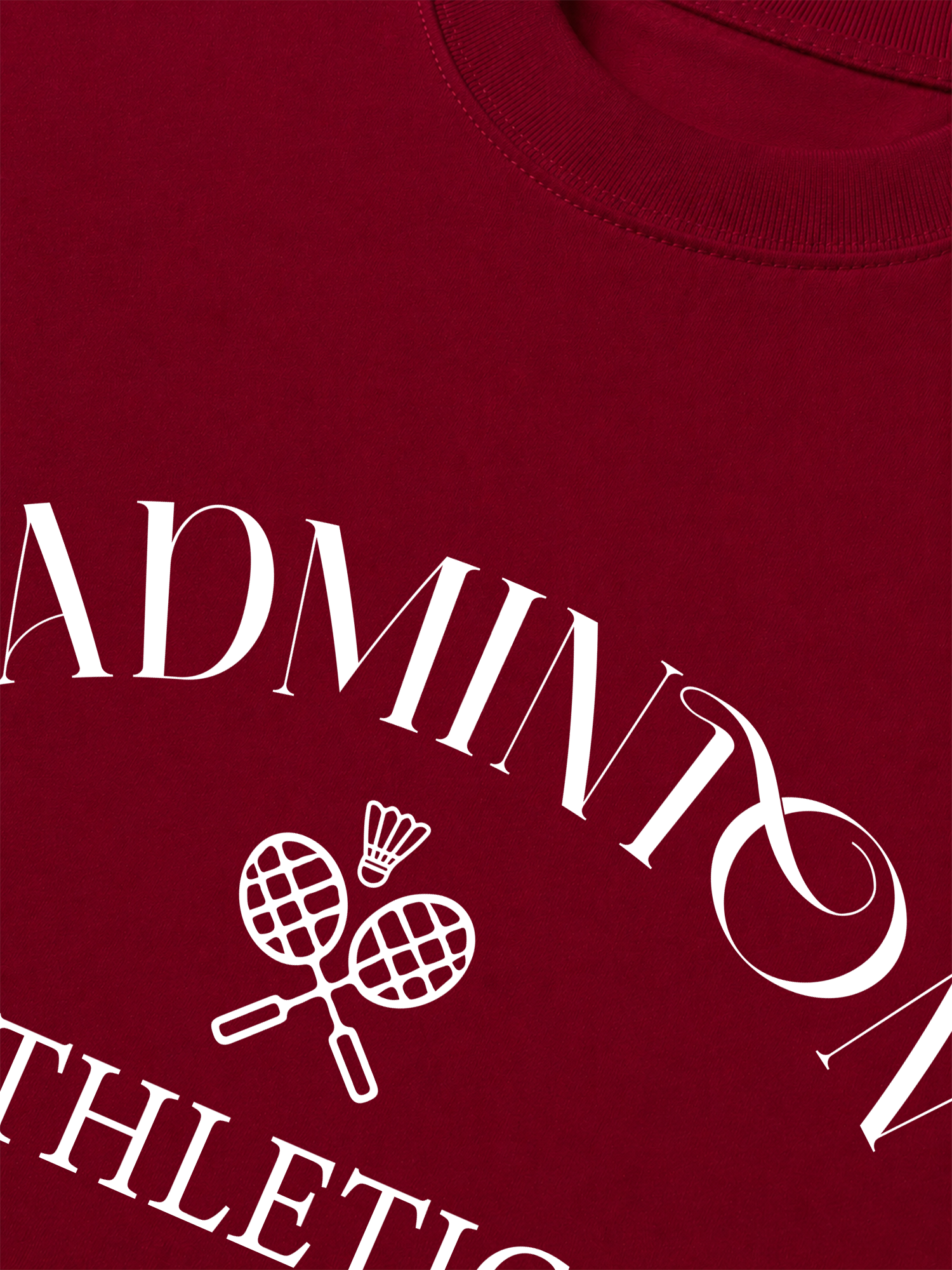 Áo Thun Relaxed Fit Badminton Athletics