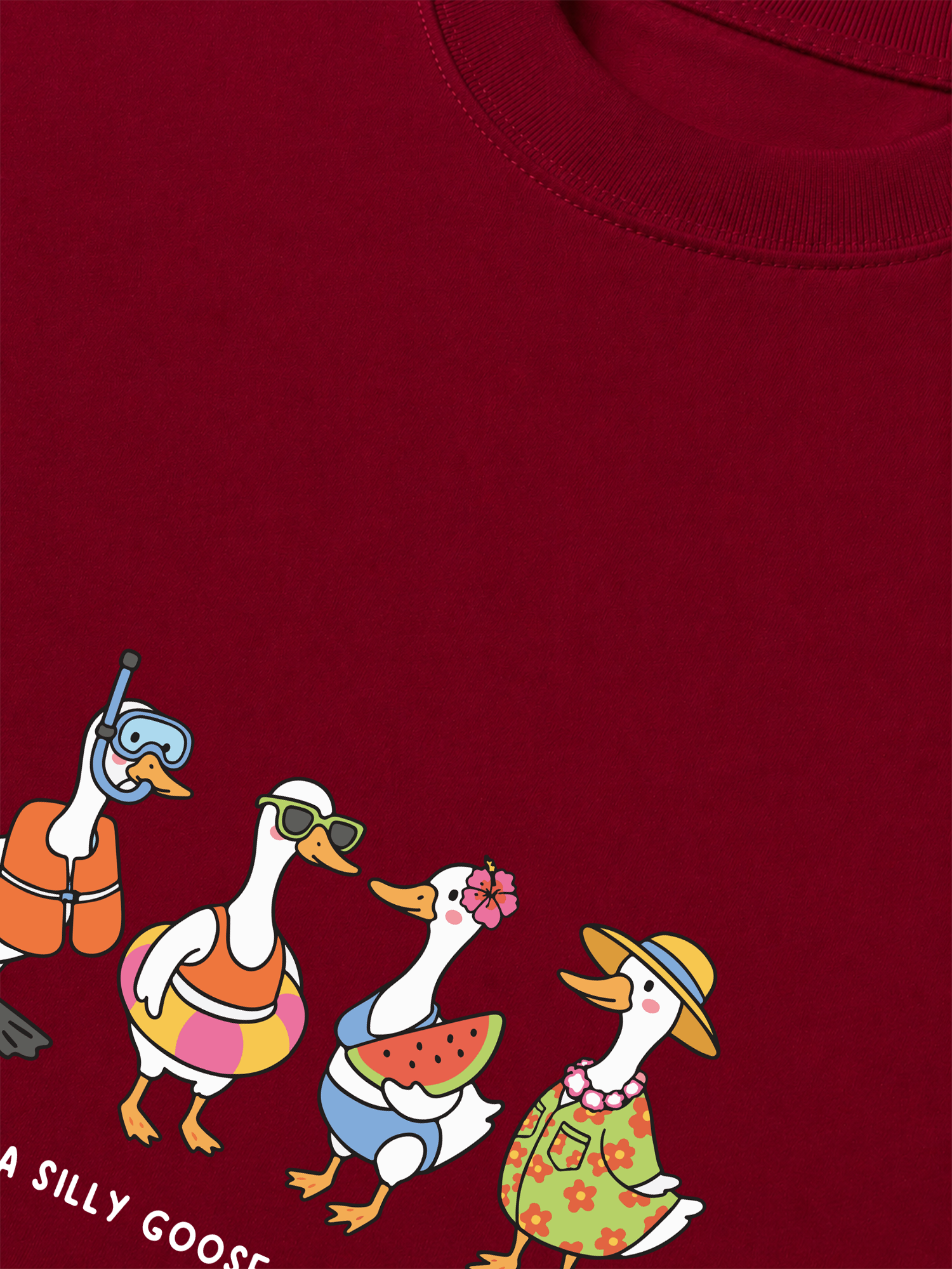 Áo Thun Relaxed Fit Tshirt Tropical Just A Silly Goose