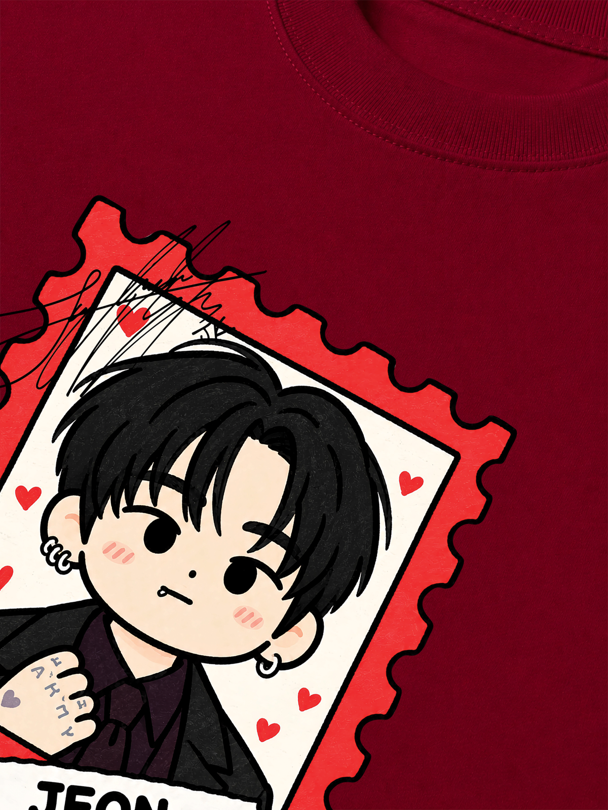 Áo Thun Relaxed Fit JungKook