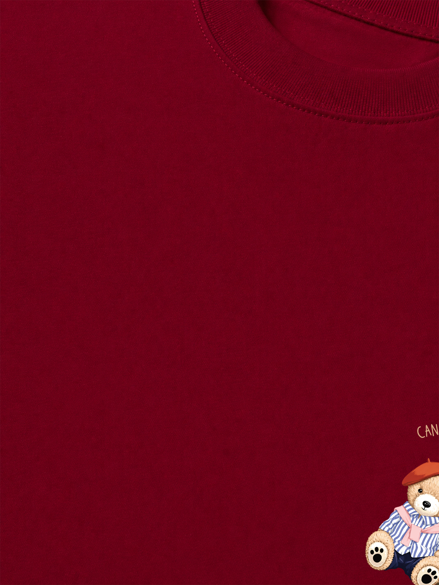 Áo Thun Relaxed Fit Bear Town Cutie Couple Bear