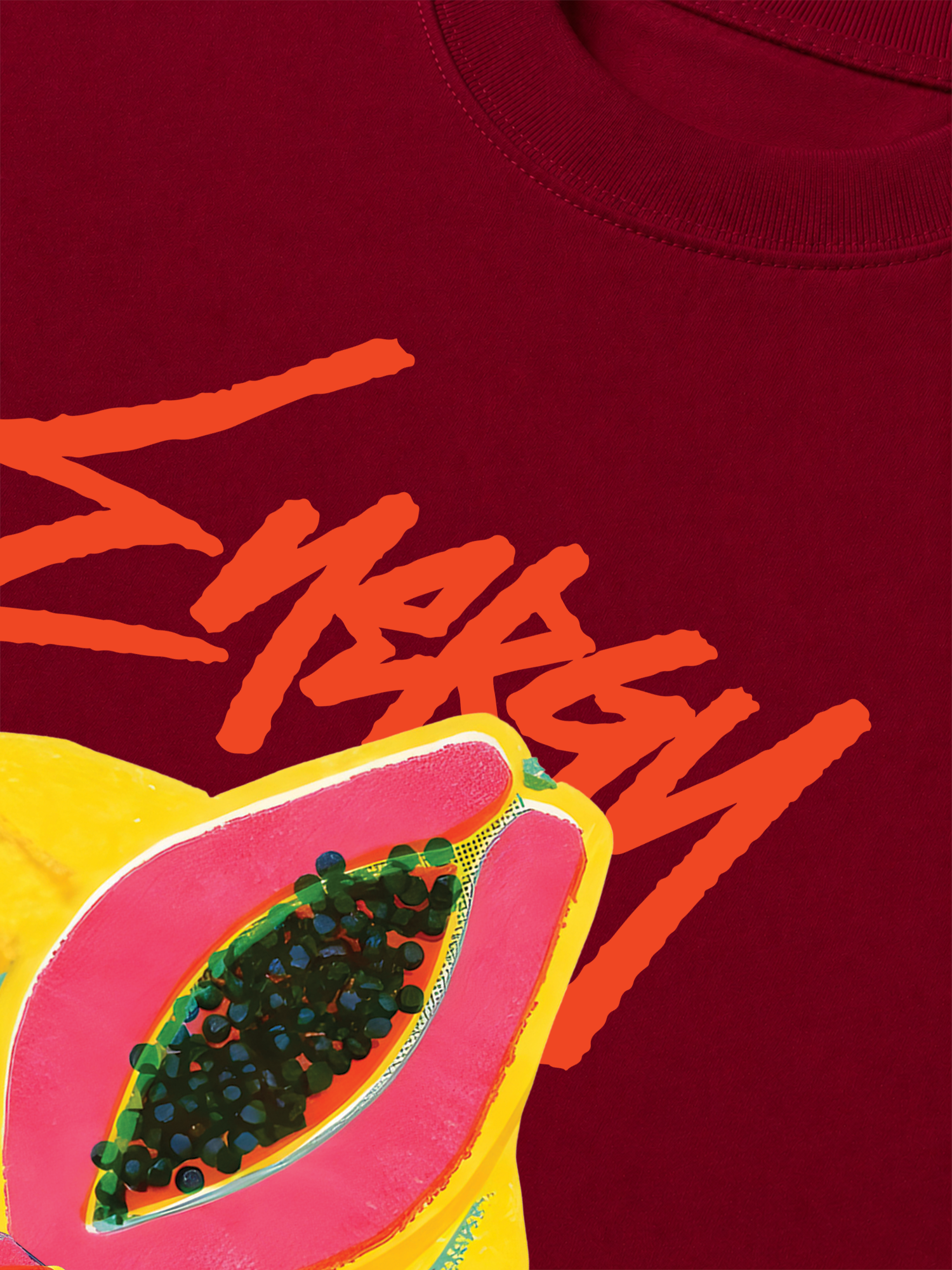 Áo Thun Relaxed Fit Energy Papaya Drip