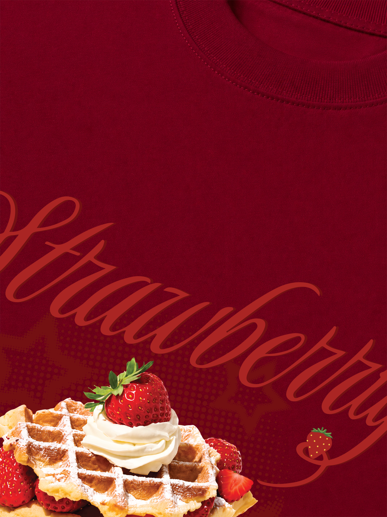 Áo Thun Relaxed Fit Strawberry With Star