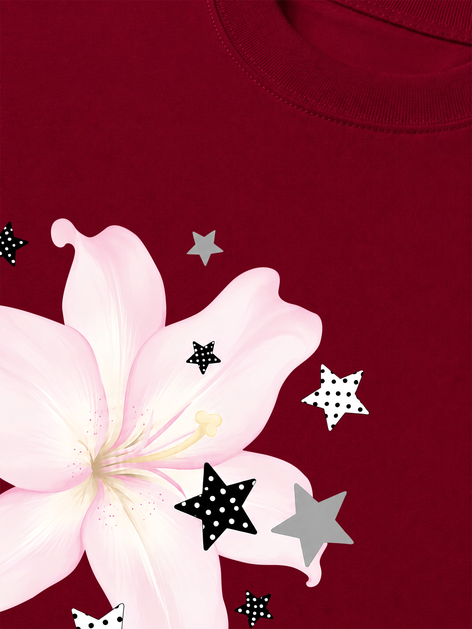 Áo Thun Relaxed Fit Dotty Mood Pretty In Bloom