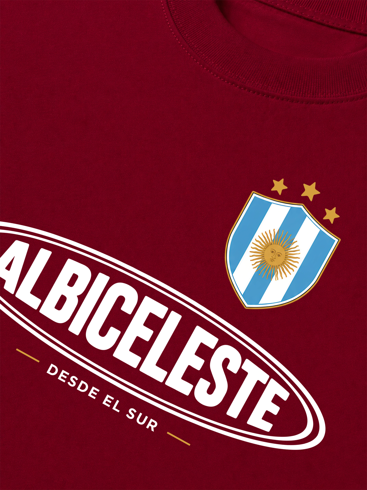 Áo Thun Relaxed Fit Soccer ALBICELESTE