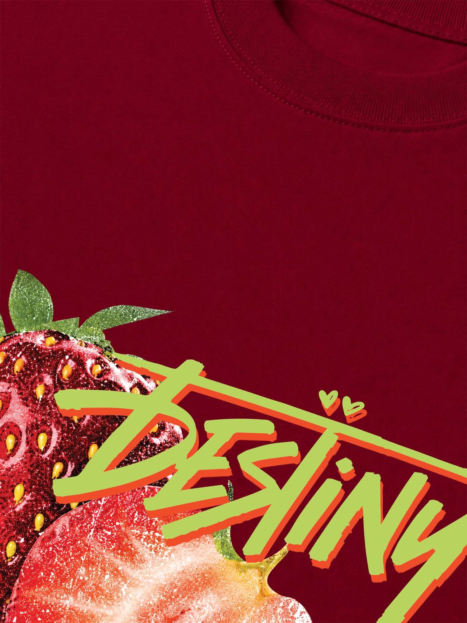 Áo Thun Relaxed Fit Destiny Strawberrys