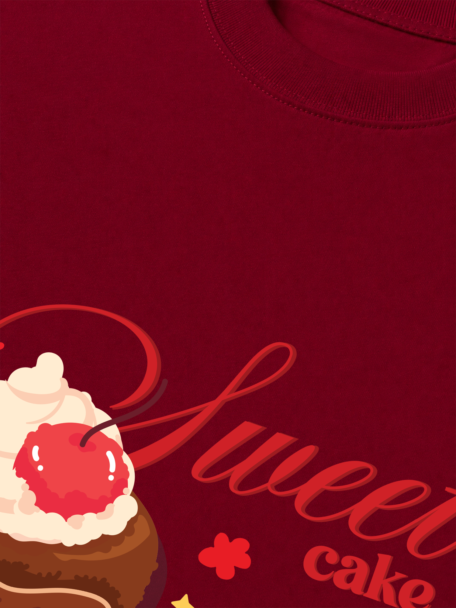 Áo Thun Relaxed Fit Sweet Cake