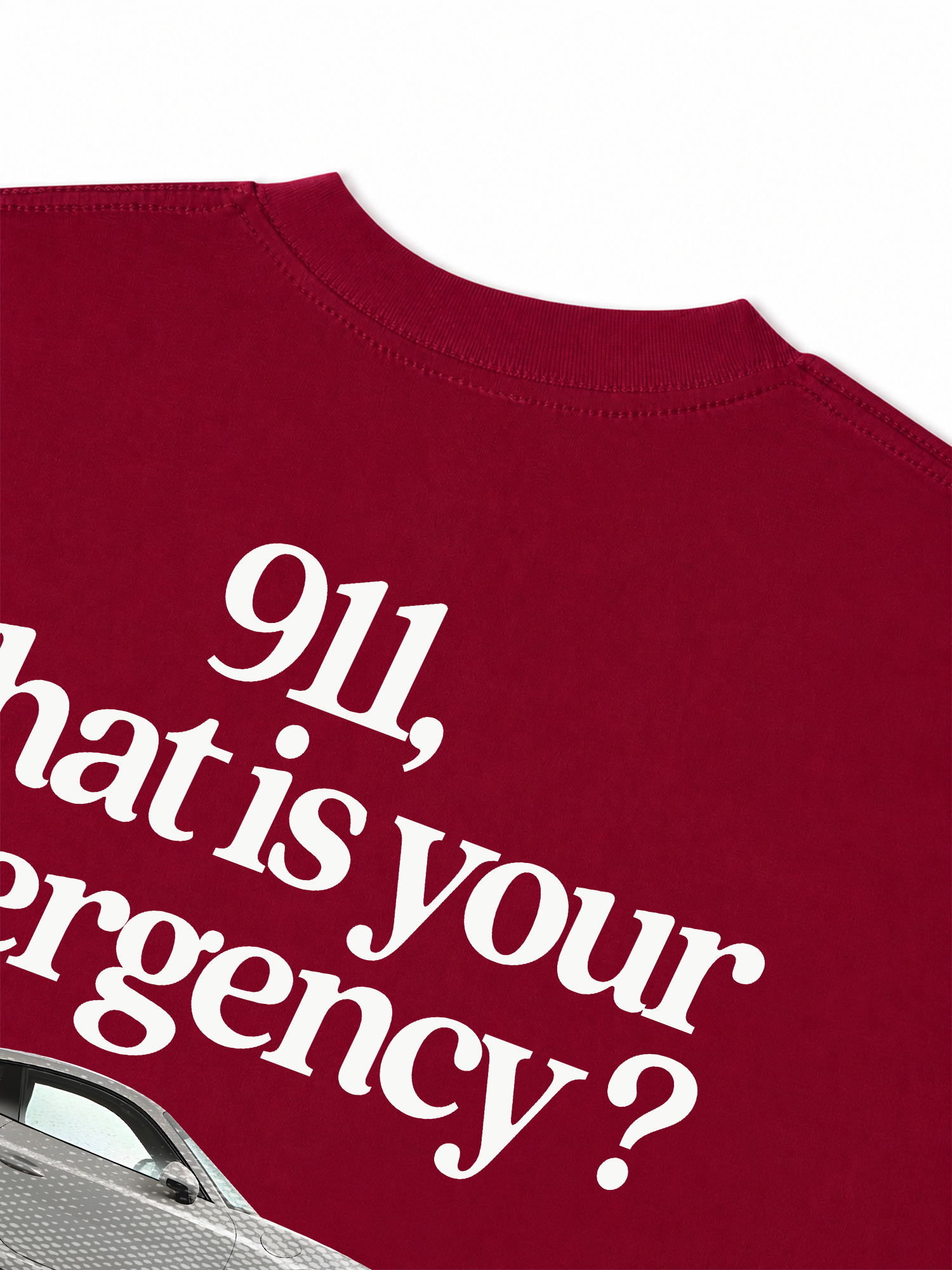 Áo Thun Relaxed Fit 911 What Is Your Emergency