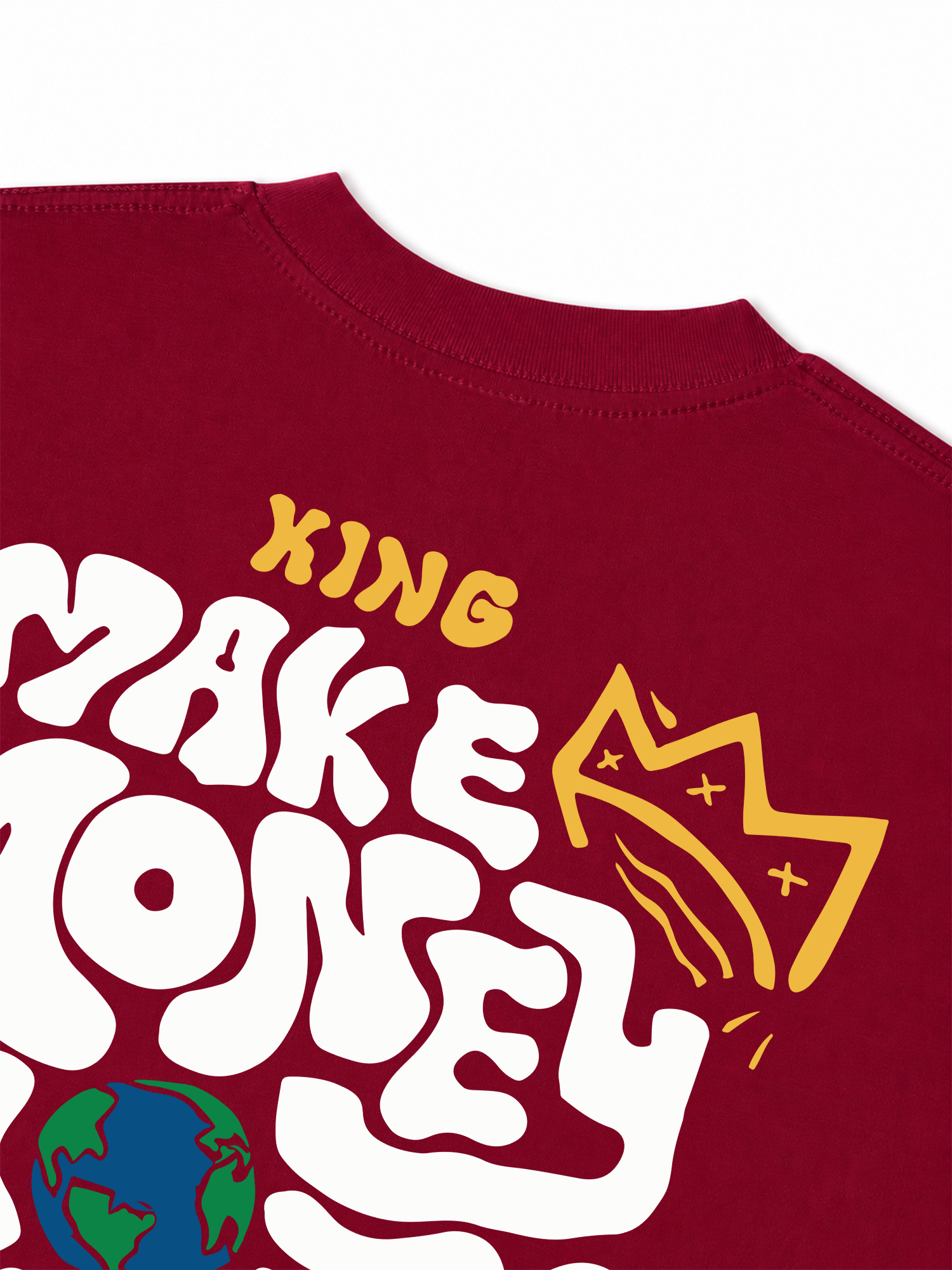Áo Thun Relaxed Fit Money King Make Not Friend