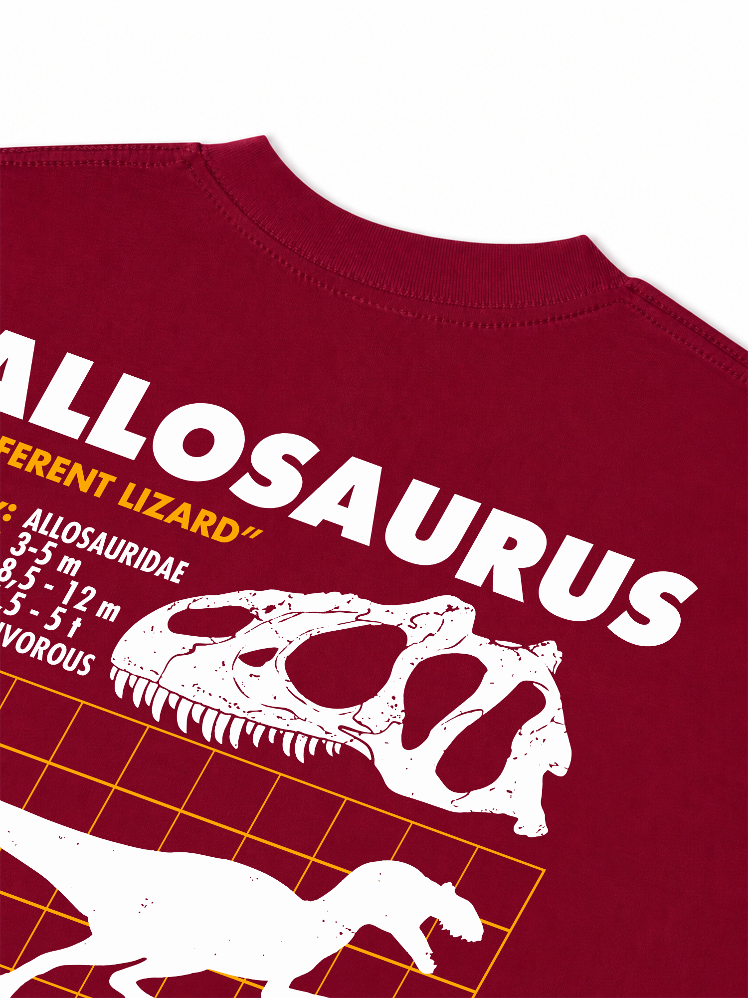 Áo Thun Relaxed Fit Analysis Table Allosaurus