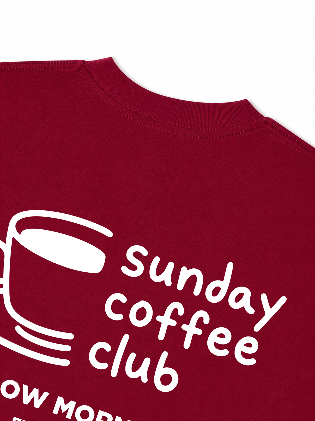Áo Thun Relaxed Fit Sunday Coffee Club