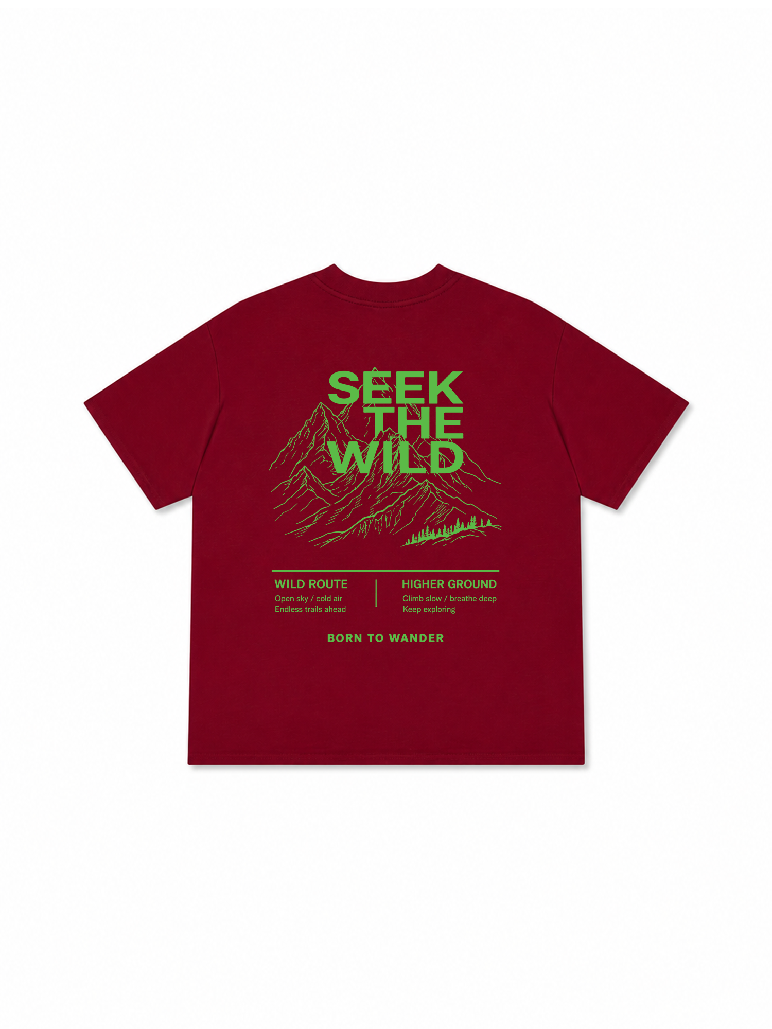 Áo Thun Relaxed Fit Adventure Seek The Wild 8