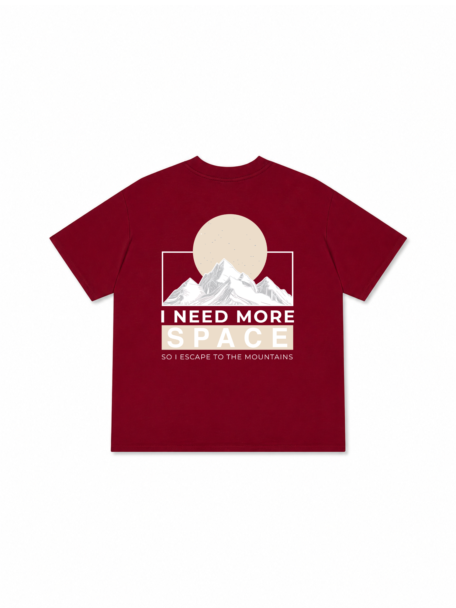 Áo Thun Relaxed Fit Tshirt Adventure I Need More Space