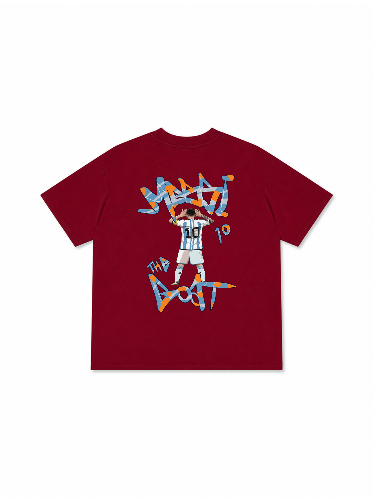 Áo Thun Relaxed Fit Soccer The Goat Number One