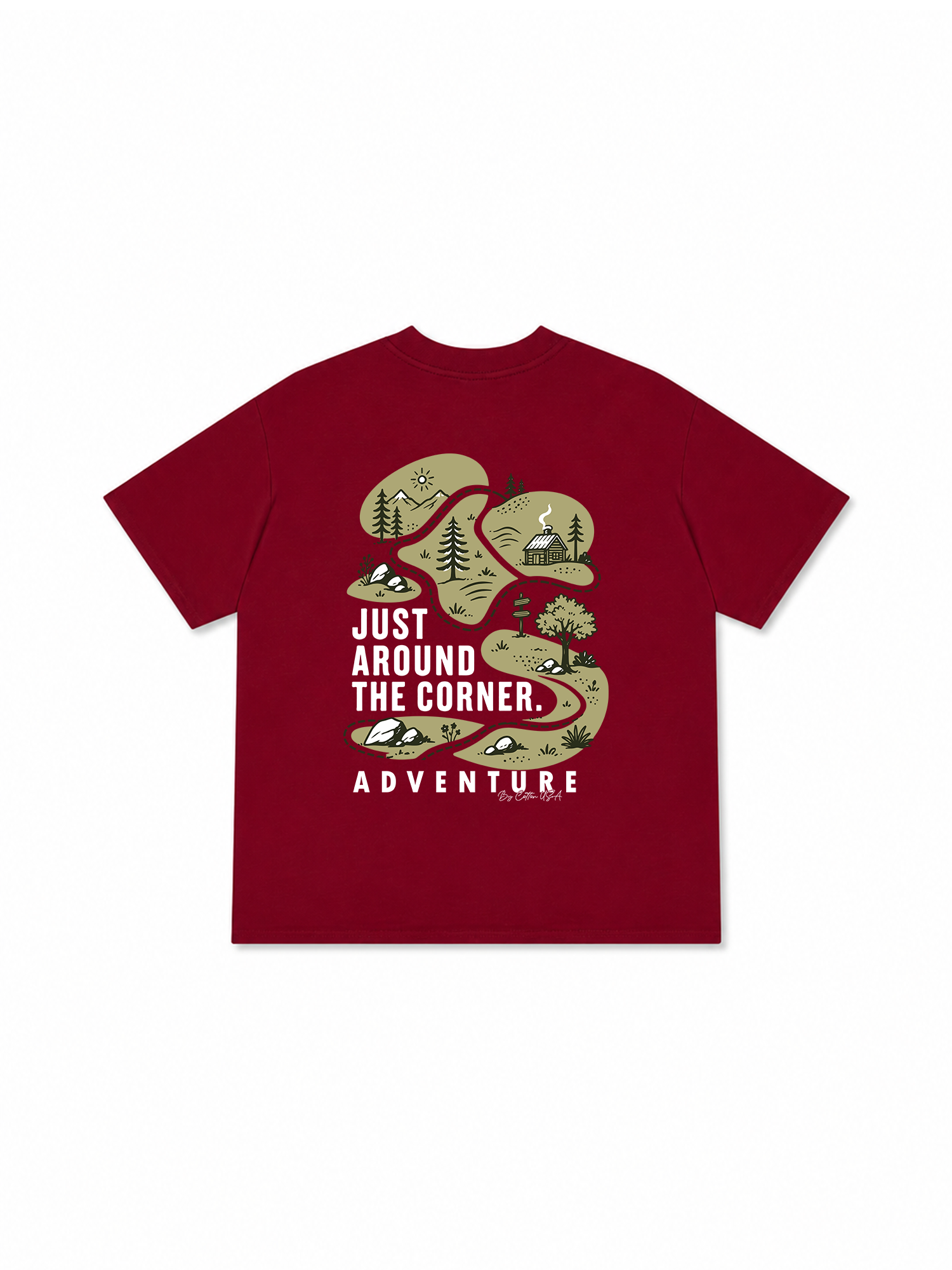 Áo Thun Relaxed Fit Adventure By Cotton USA