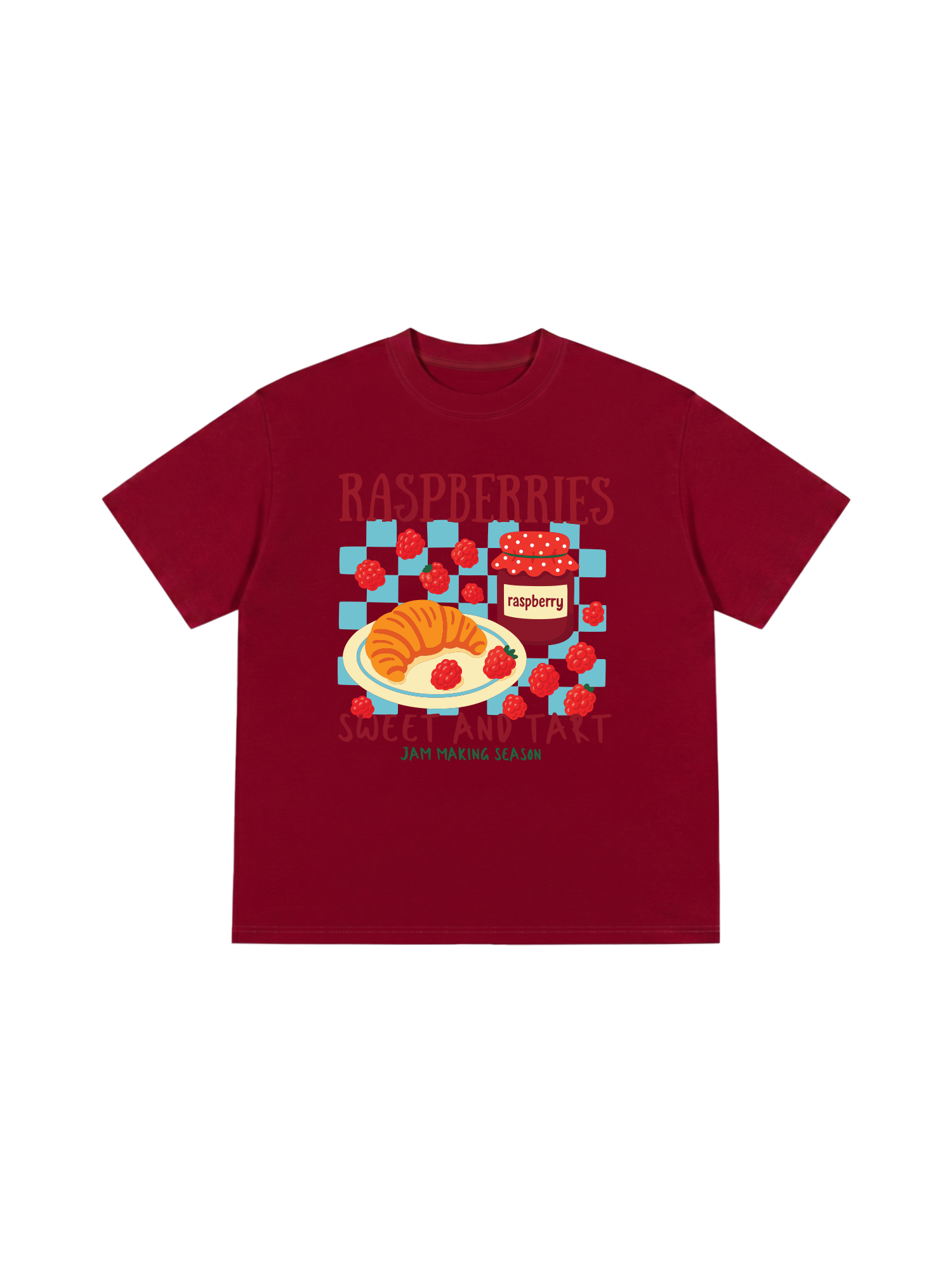 Áo Thun Relaxed Fit Raspberries Sweet And Tart