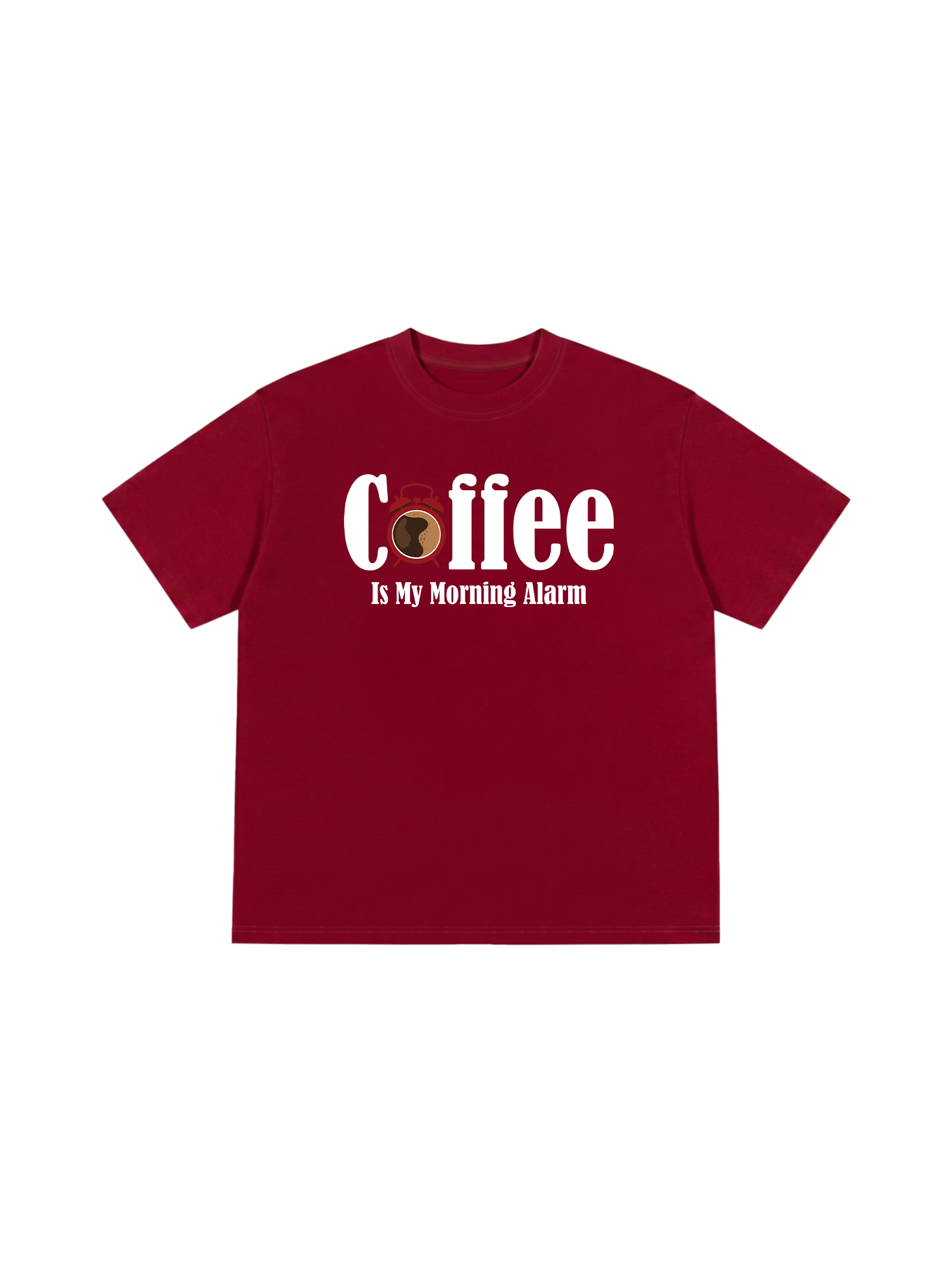 Áo Thun Relaxed Fit Daily Cup Coffe Is My Morning Alarm