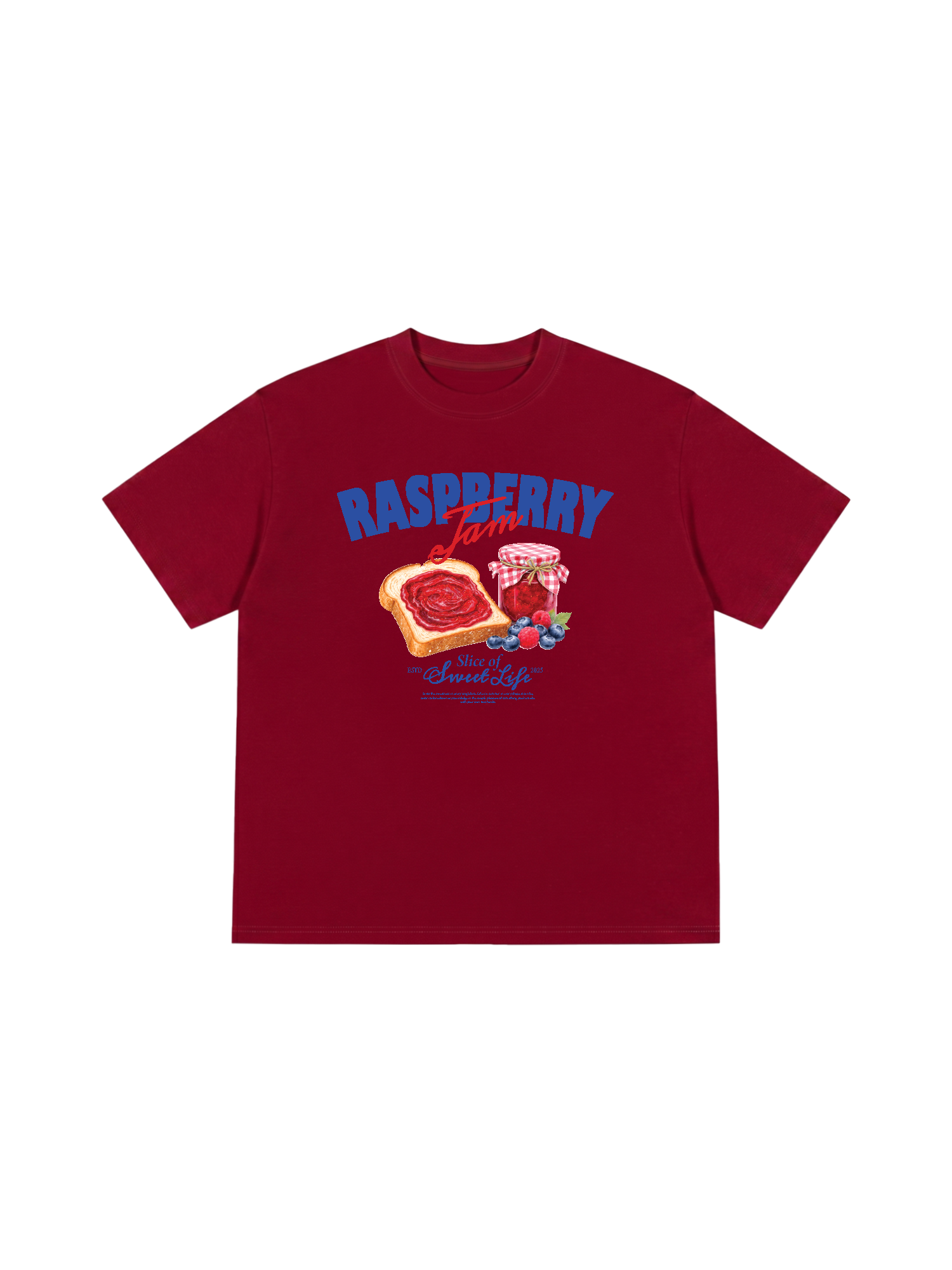 Áo Thun Relaxed Fit Raspberry Jam