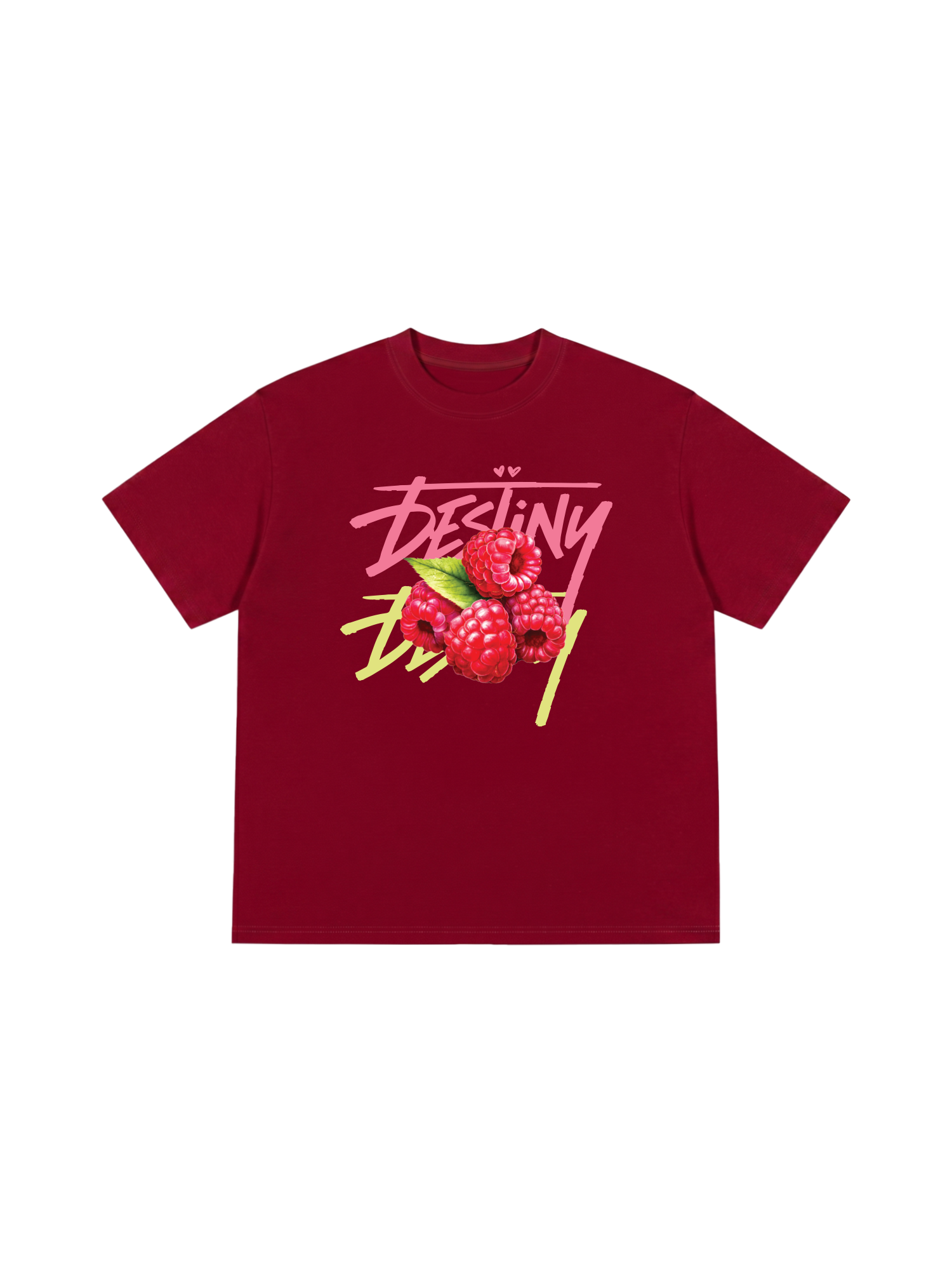Áo Thun Relaxed Fit Destiny Raspberry