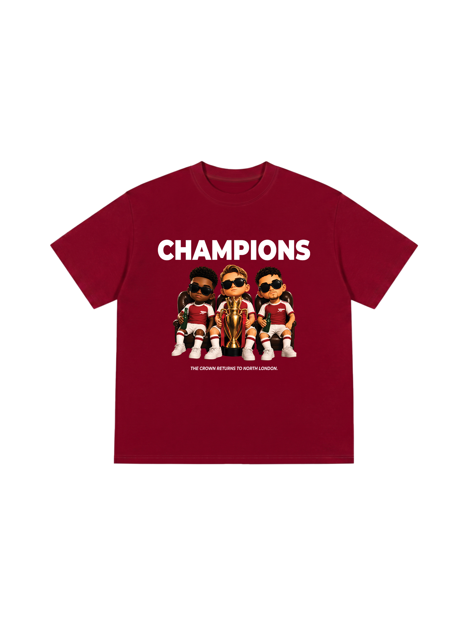 Áo Thun Relaxed Fit Soccer Champions Arsenal
