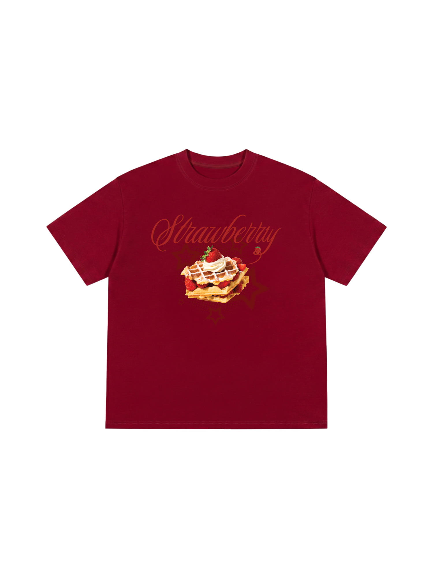 Áo Thun Relaxed Fit Strawberry With Star