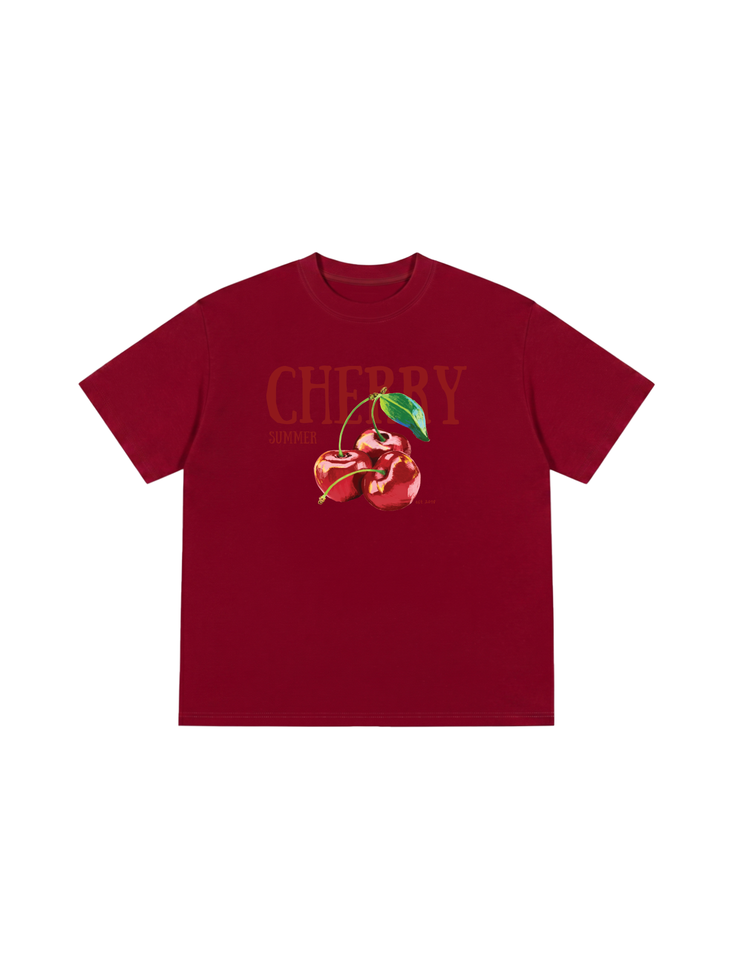 Áo Thun Relaxed Fit Tropical Cherry Summer