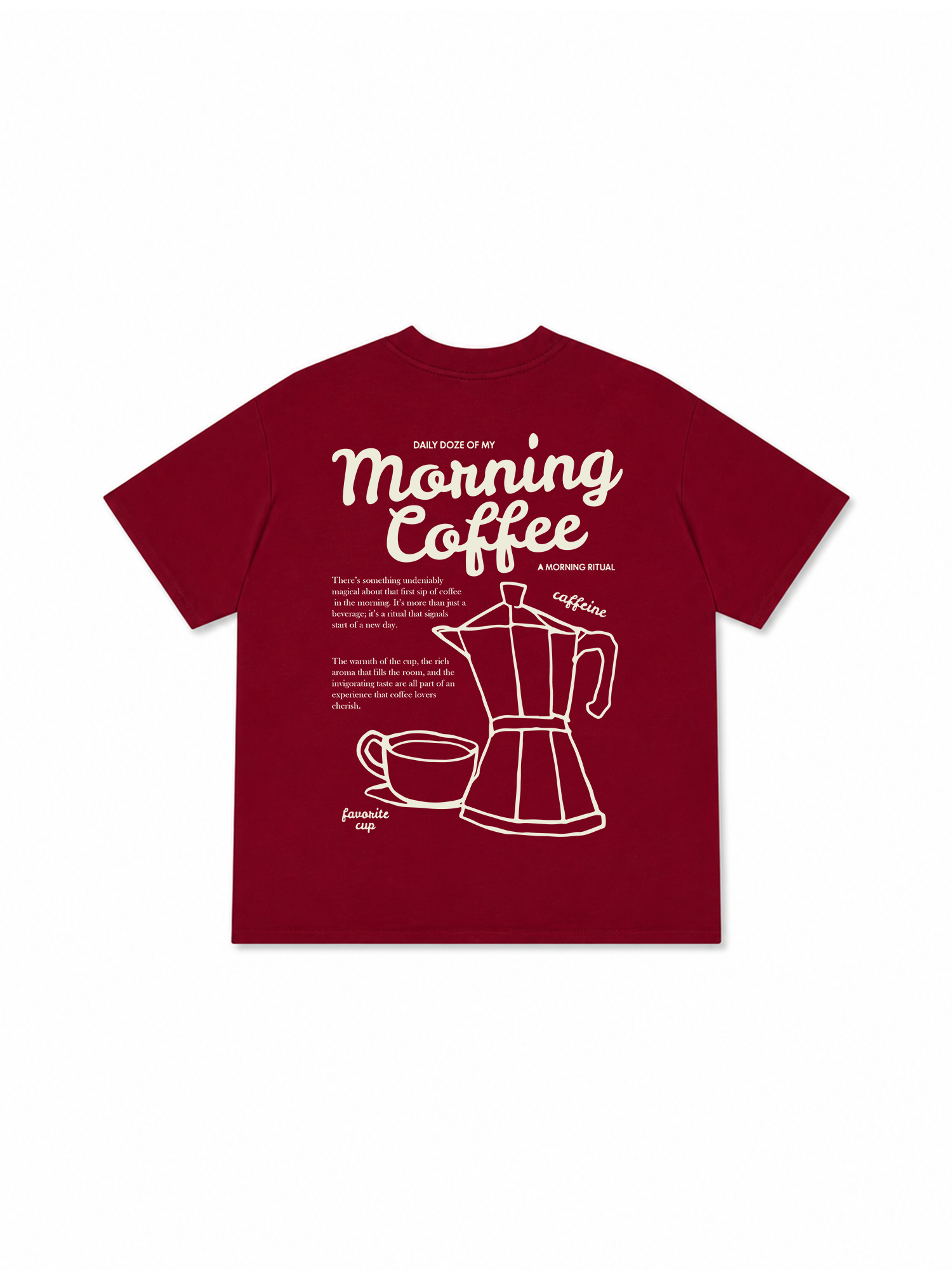 Áo Thun Relaxed Fit Morning Coffee