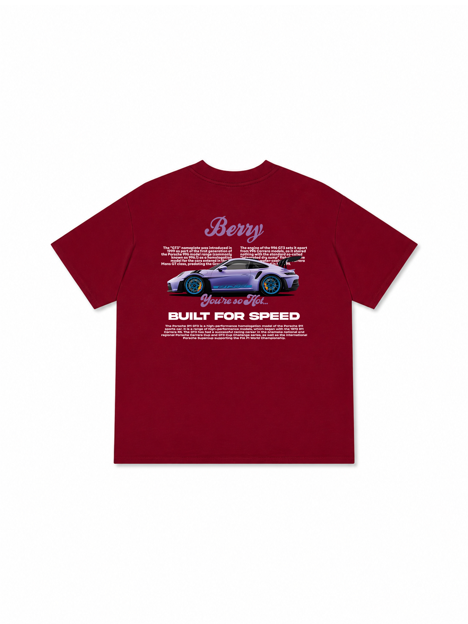 Áo Thun Relaxed Fit Violet Berry