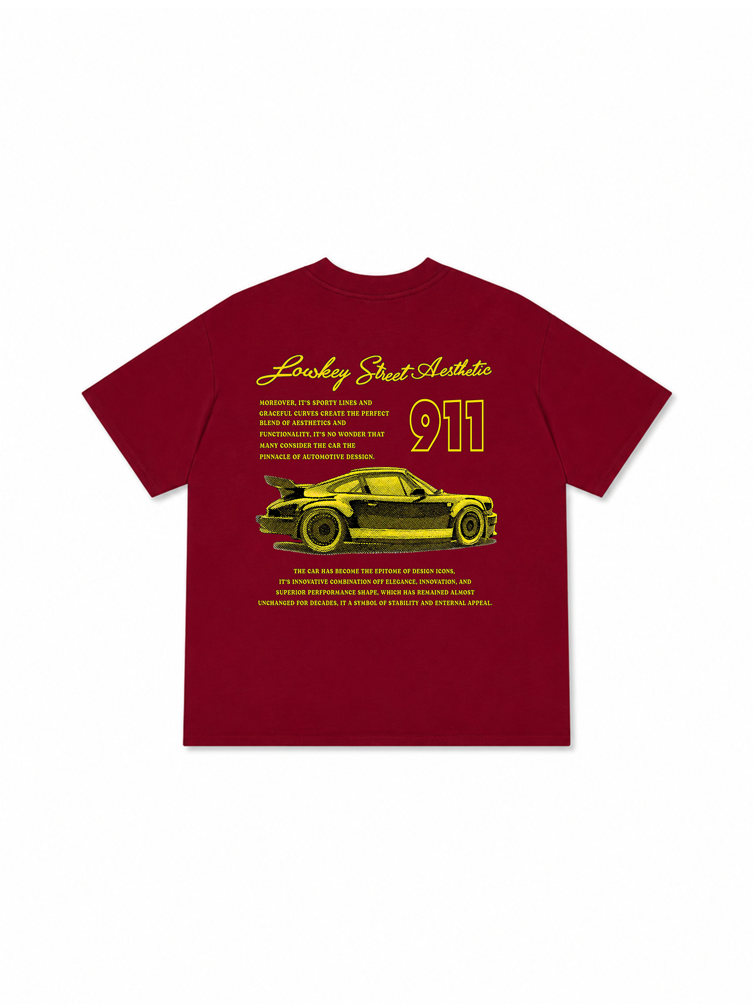 Áo Thun Relaxed Fit Lowkey Street Aesthetic 911