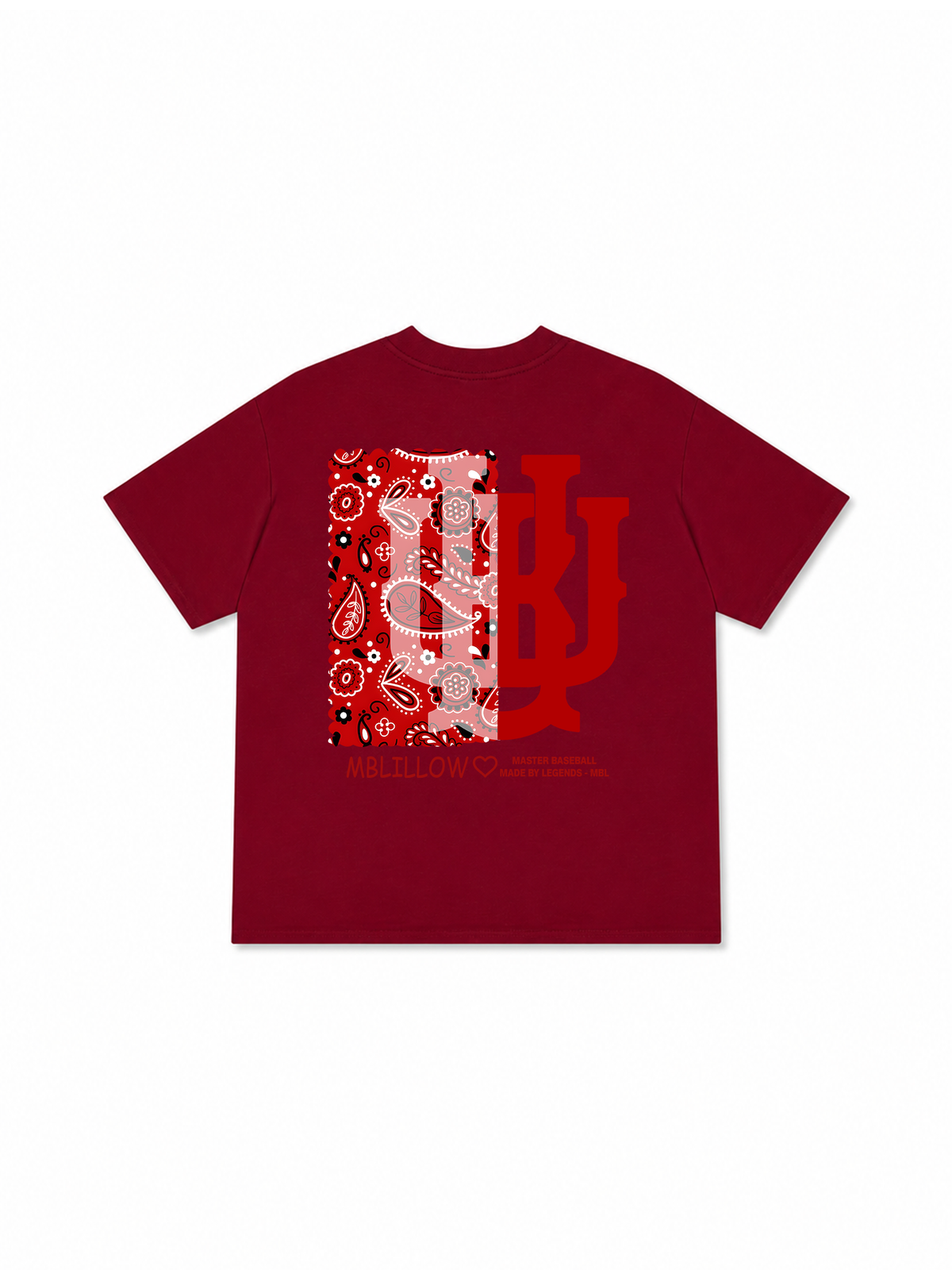 Áo Thun Relaxed Fit Master Baseball Red Bandana
