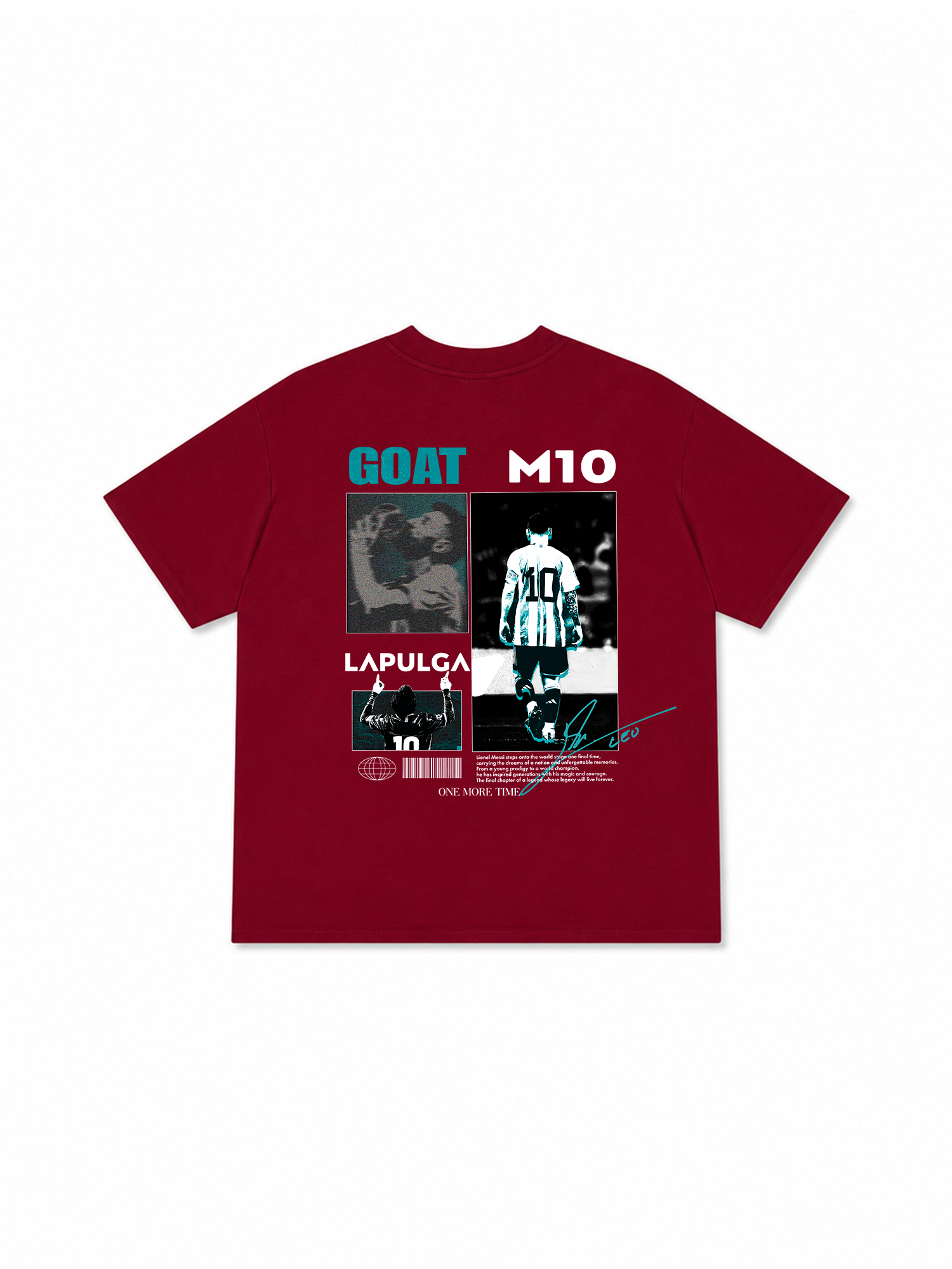 Áo Thun Relaxed Fit M10 - GOAT - ONE MORE TIME