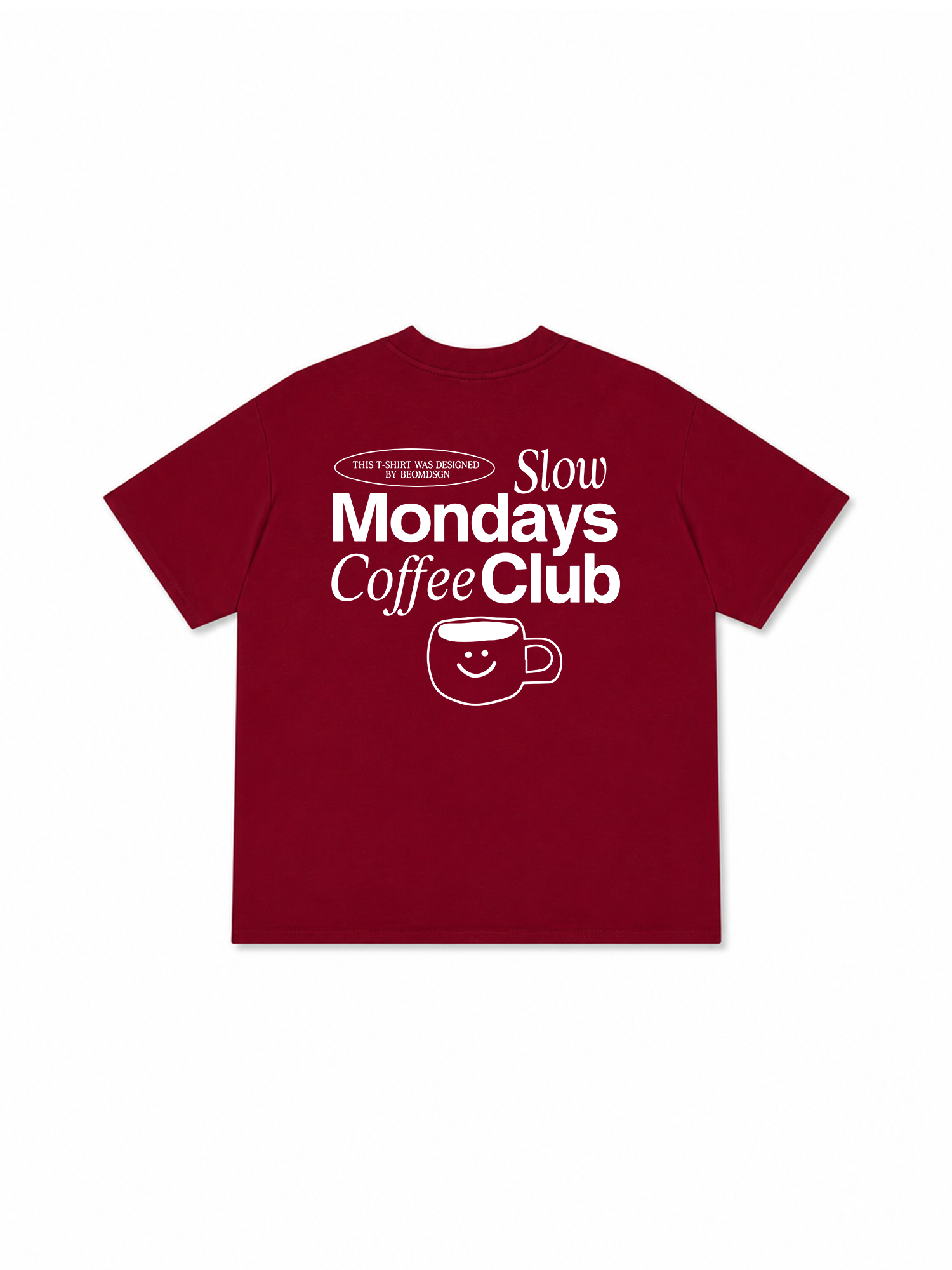 Áo Thun Relaxed Fit Slow Monday Coffee Club